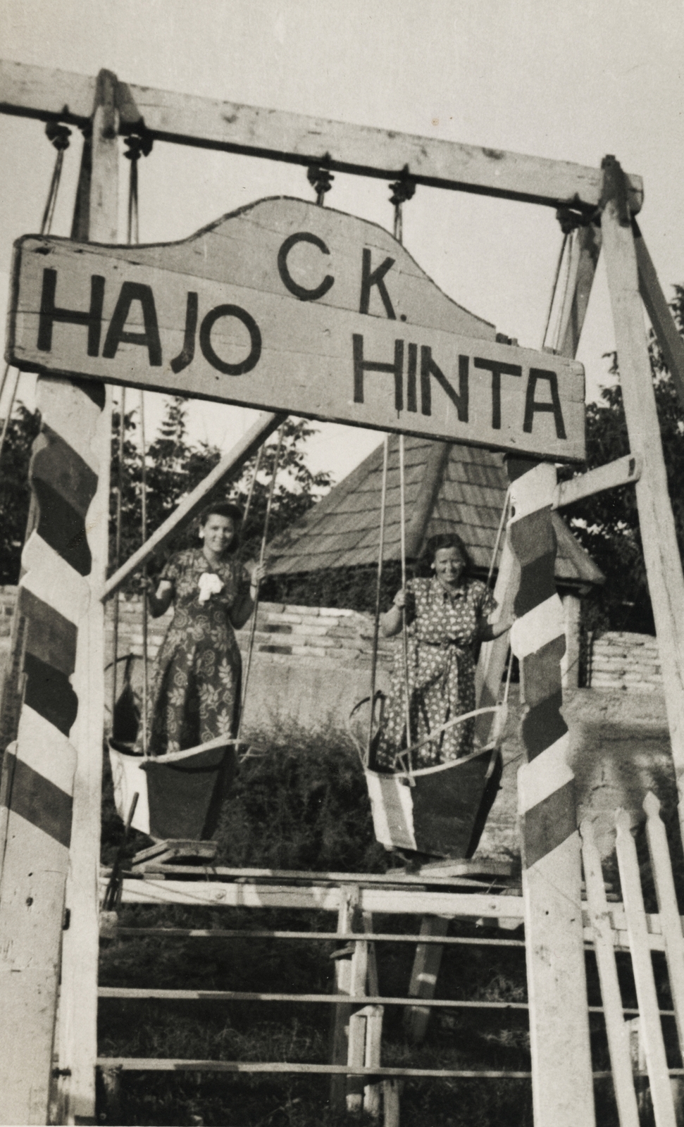 1939, Horváth Dániel, swing-boat, Fortepan #174940