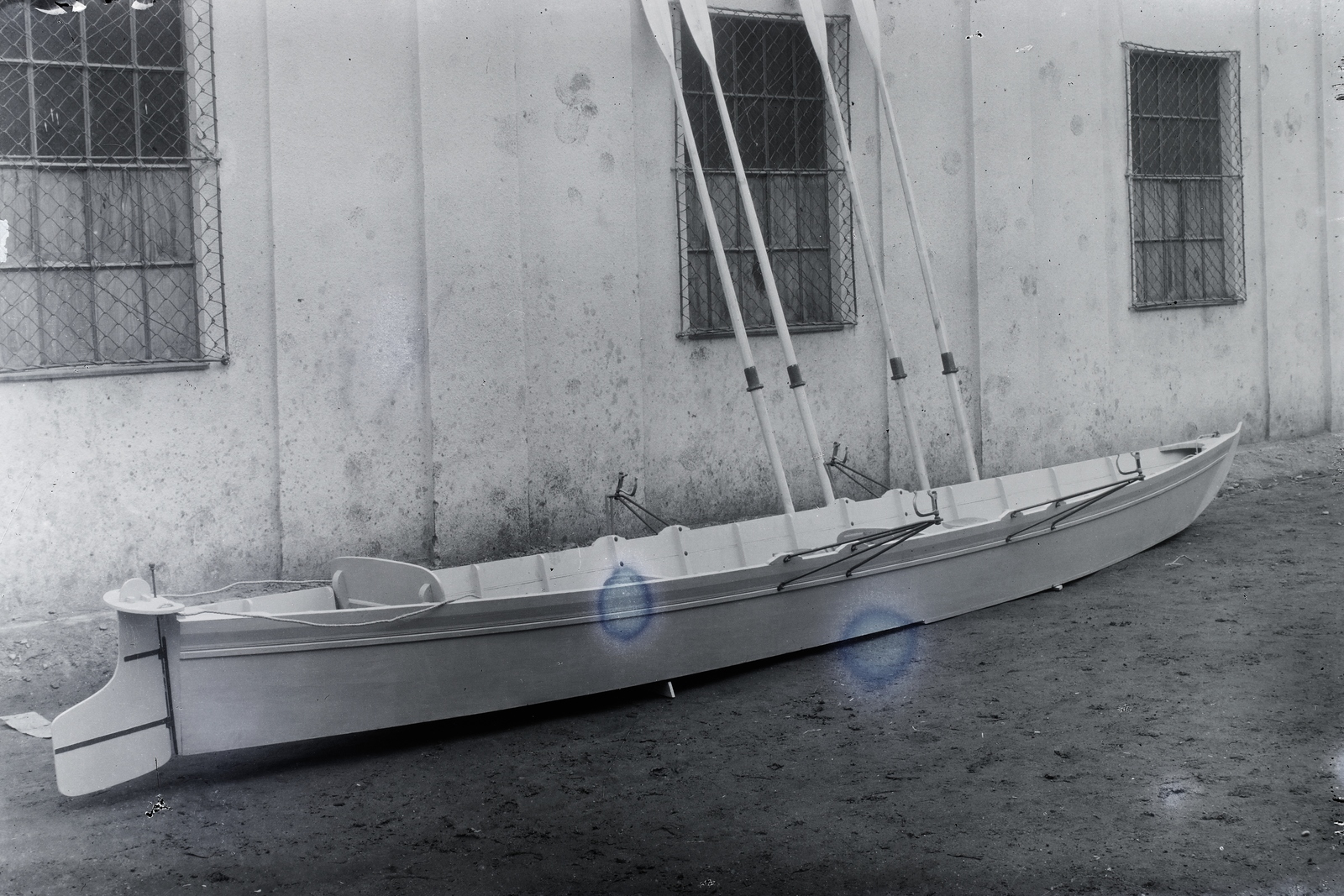 1930, Berecz, paddle, boat, Fortepan #175048