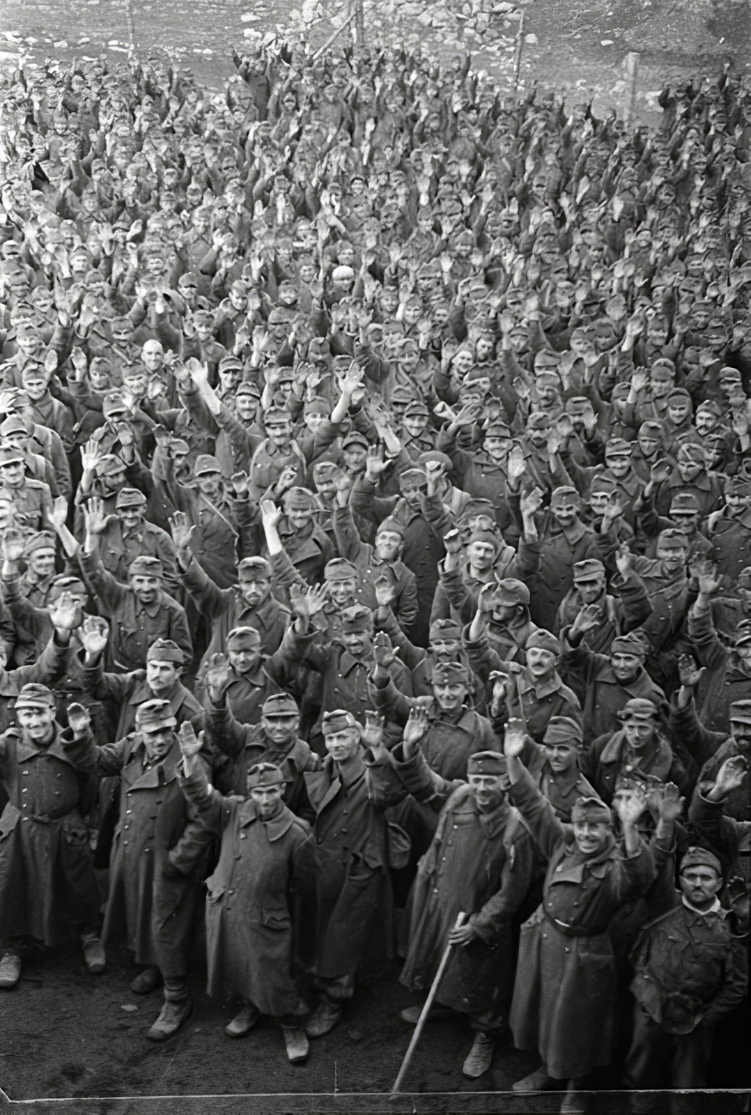1944, Vörös Hadsereg, hadifogoly, Fortepan #175309