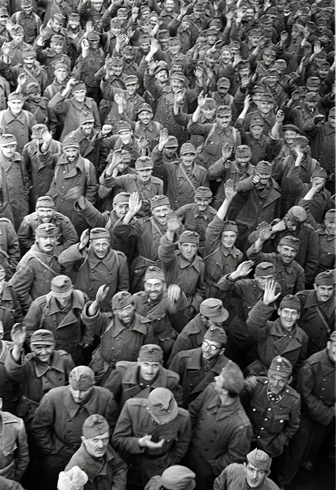 1944, Vörös Hadsereg, hadifogoly, Fortepan #175313