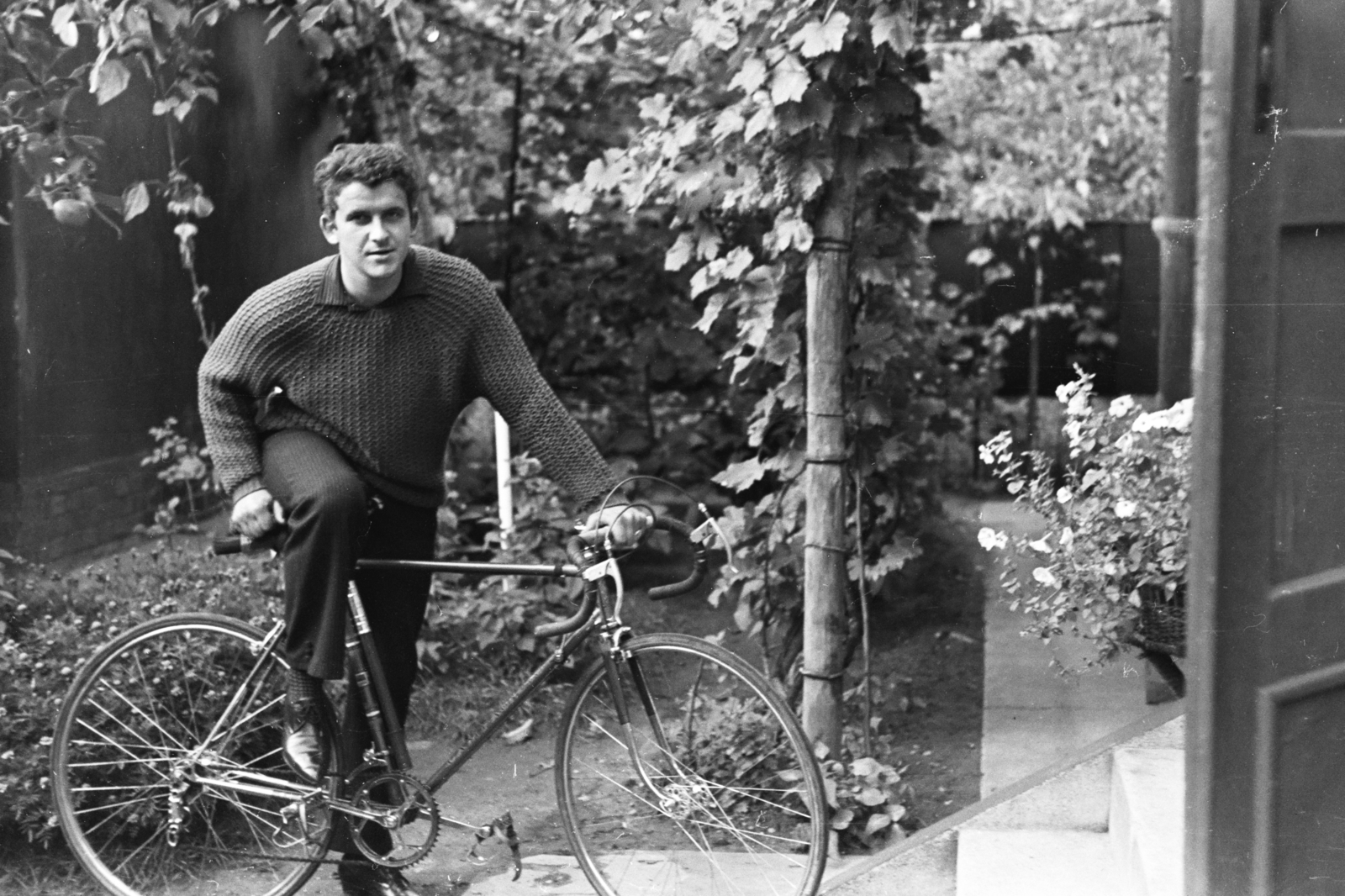 1963, Chuckyeager tumblr, kerékpár, kerékpárverseny, országúti kerékpár, pulóver, Fortepan #175470