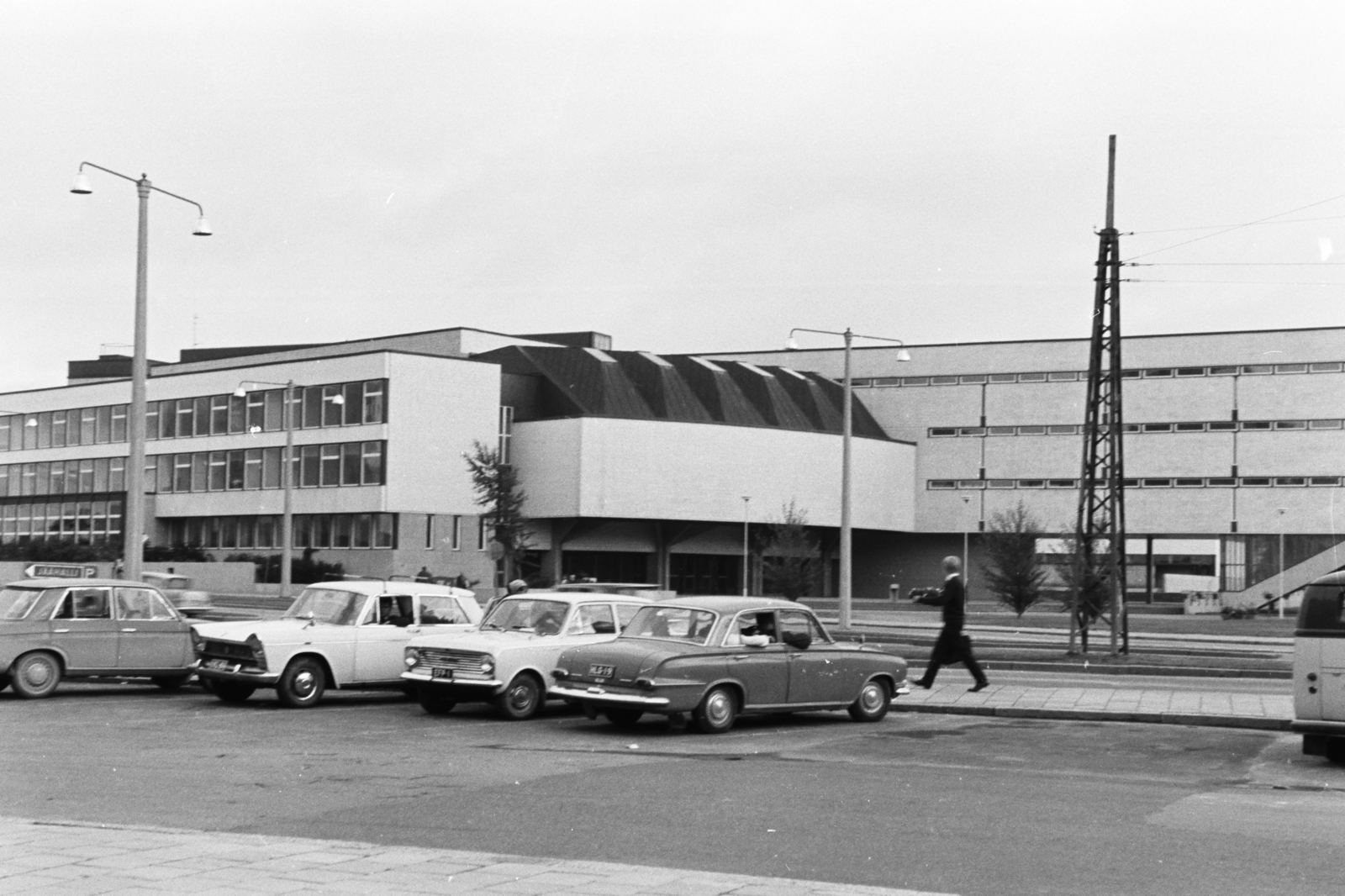 Finland, Tampere, Sammonkatu, iskolaépület., 1966, Chuckyeager tumblr, Fortepan #175529