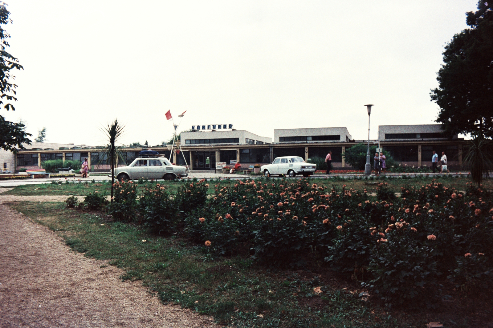 Hungary, Gyula, Várkert utca, Várfürdő., 1975, Chuckyeager tumblr, colorful, Fortepan #175540