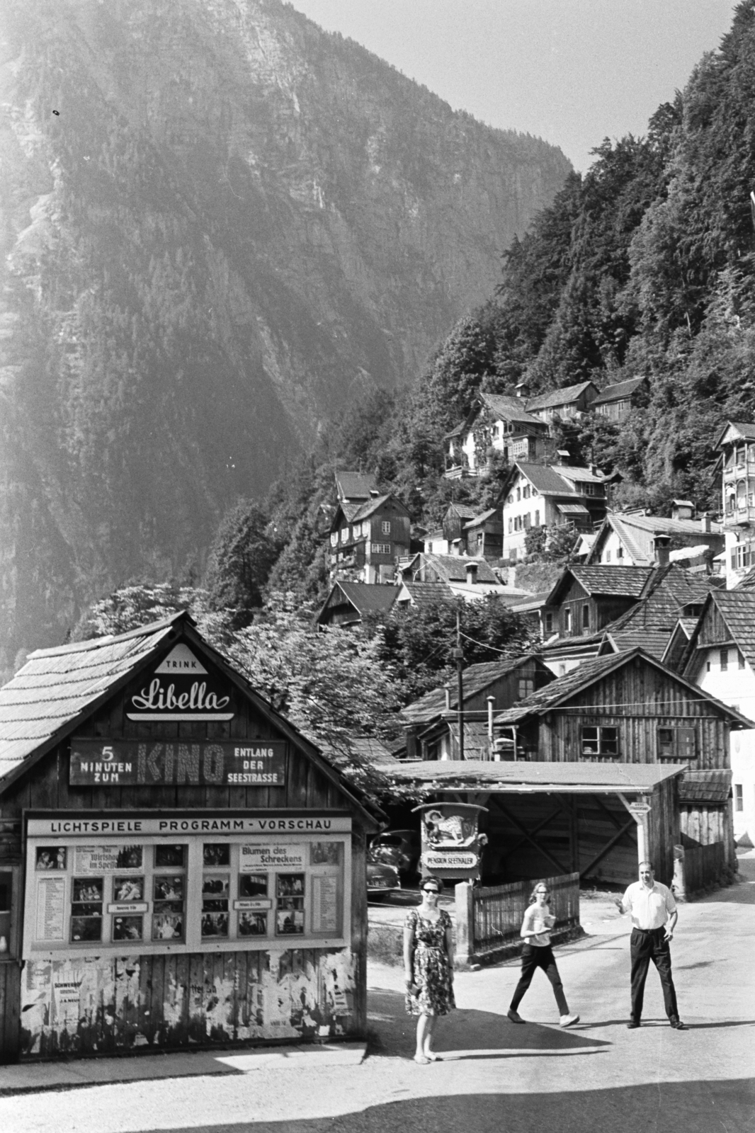 Ausztria, Hallstatt, Seestrasse., 1963, Chuckyeager tumblr, Fortepan #175579