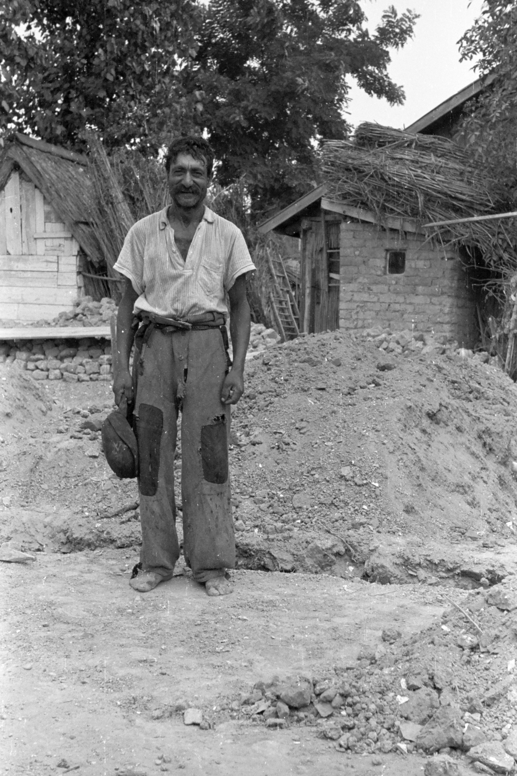 1960, Chuckyeager tumblr, construction, Fortepan #175750