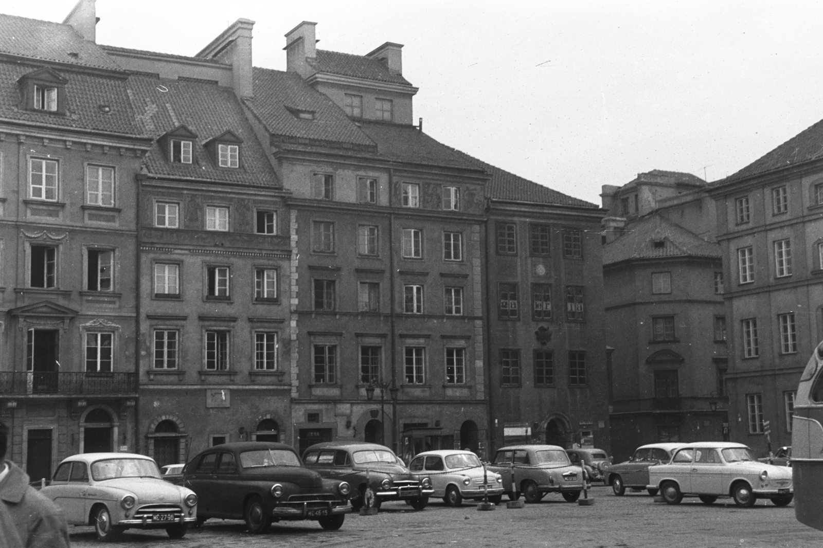 Poland, Warsaw, Óvárosi piactér (Rynek Starego Miasta)., 1963, Chuckyeager tumblr, Fortepan #175841