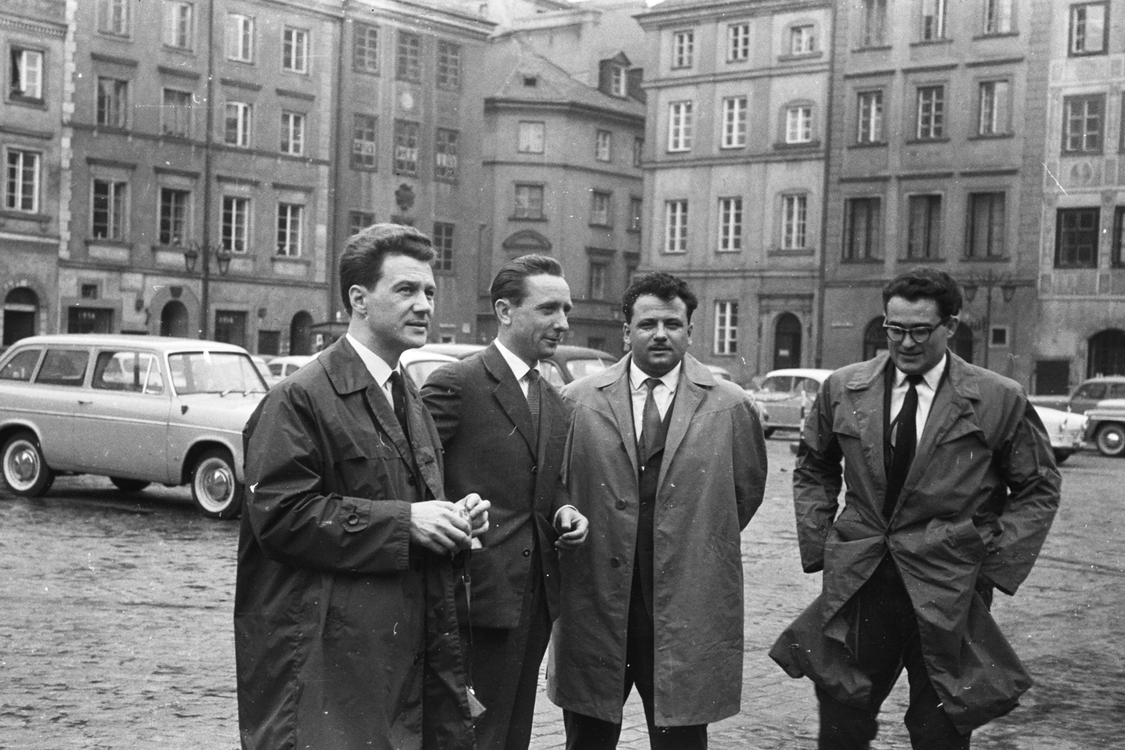 Lengyelország, Varsó, Óvárosi piactér (Rynek Starego Miasta)., 1963, Chuckyeager tumblr, Fortepan #175843