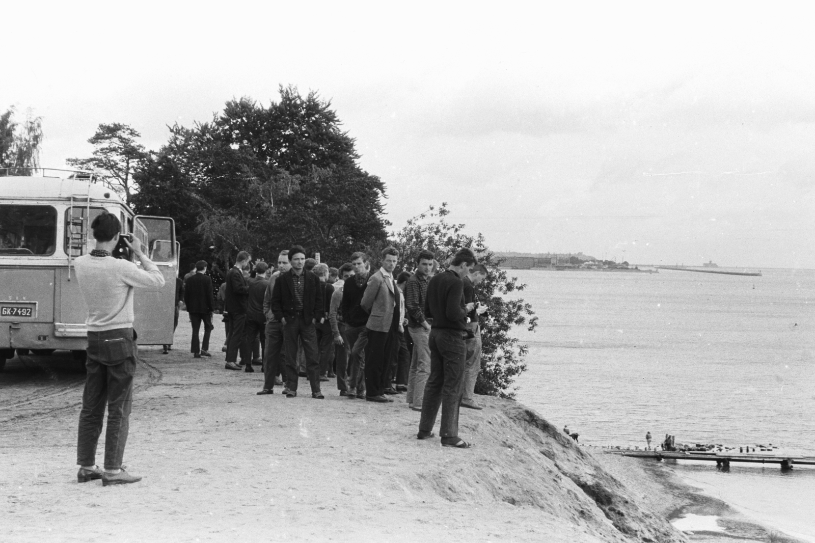 Lengyelország, Gdynia, a felvétel Kamienna Góra városrészben készült, a Balti-tenger partján., 1965, Chuckyeager tumblr, Fortepan #175916