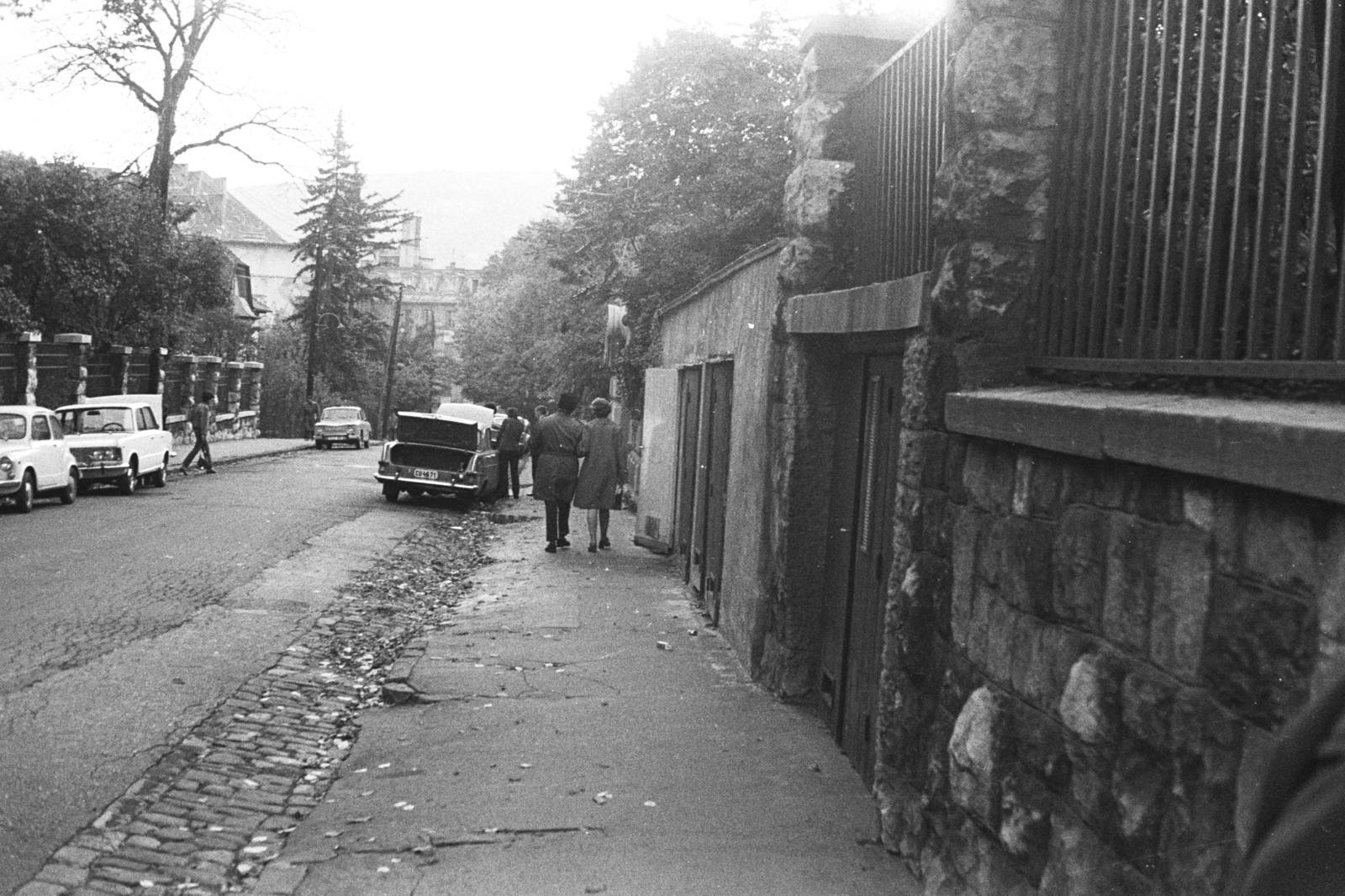 Hungary, Budapest II., Garas utca a Trombitás út felé nézve., 1972, Chuckyeager tumblr, Budapest, Fortepan #175965