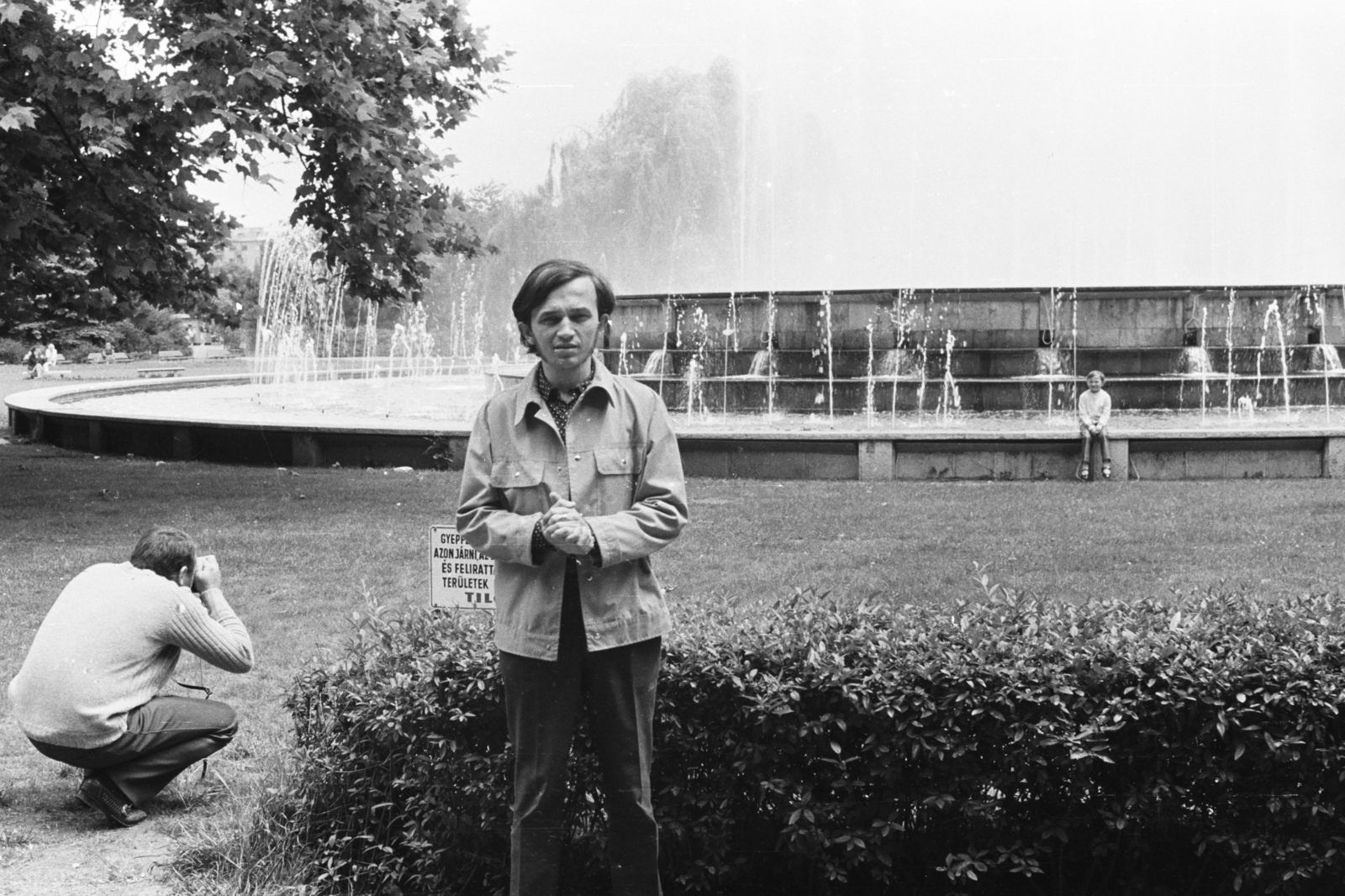 Hungary, Margit Islands, Budapest, szökőkút., 1970, Chuckyeager tumblr, Fortepan #175996