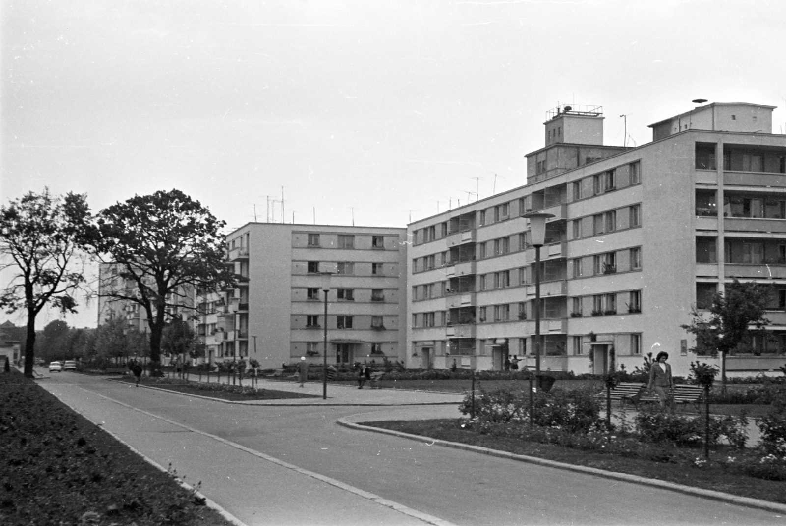 Romania, Bucharest, Aleea Circului a Cirkusz (Circul Metropolitan Bucuresti) irányából nézve., 1962, Chuckyeager tumblr, Fortepan #176113