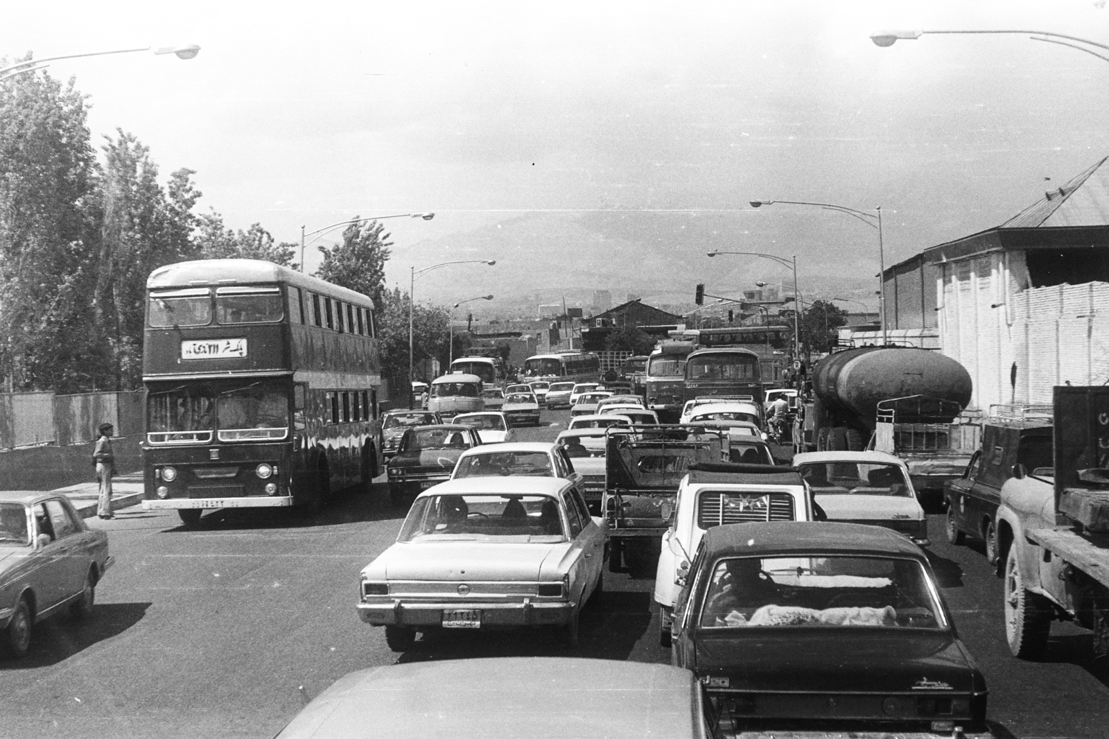 Iran, 1981, Chuckyeager tumblr, double-decker, Fortepan #176212