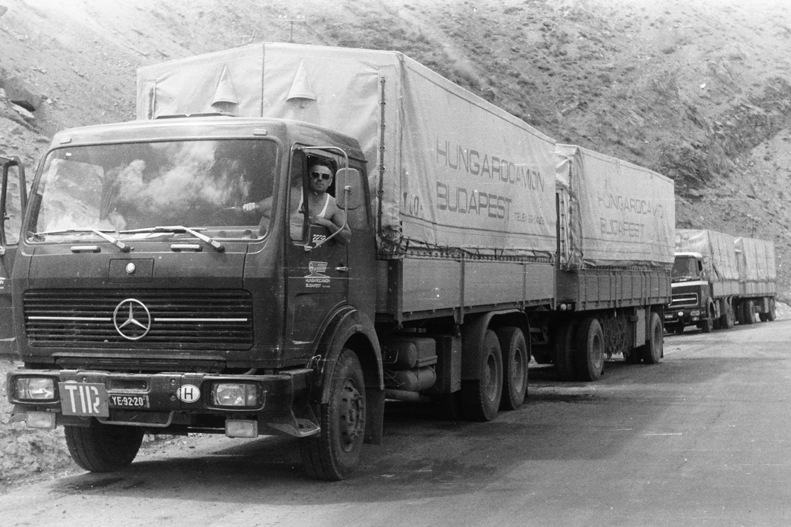 Iran, 1981, Chuckyeager tumblr, Hungarocamion-organisation, number plate, Fortepan #176214