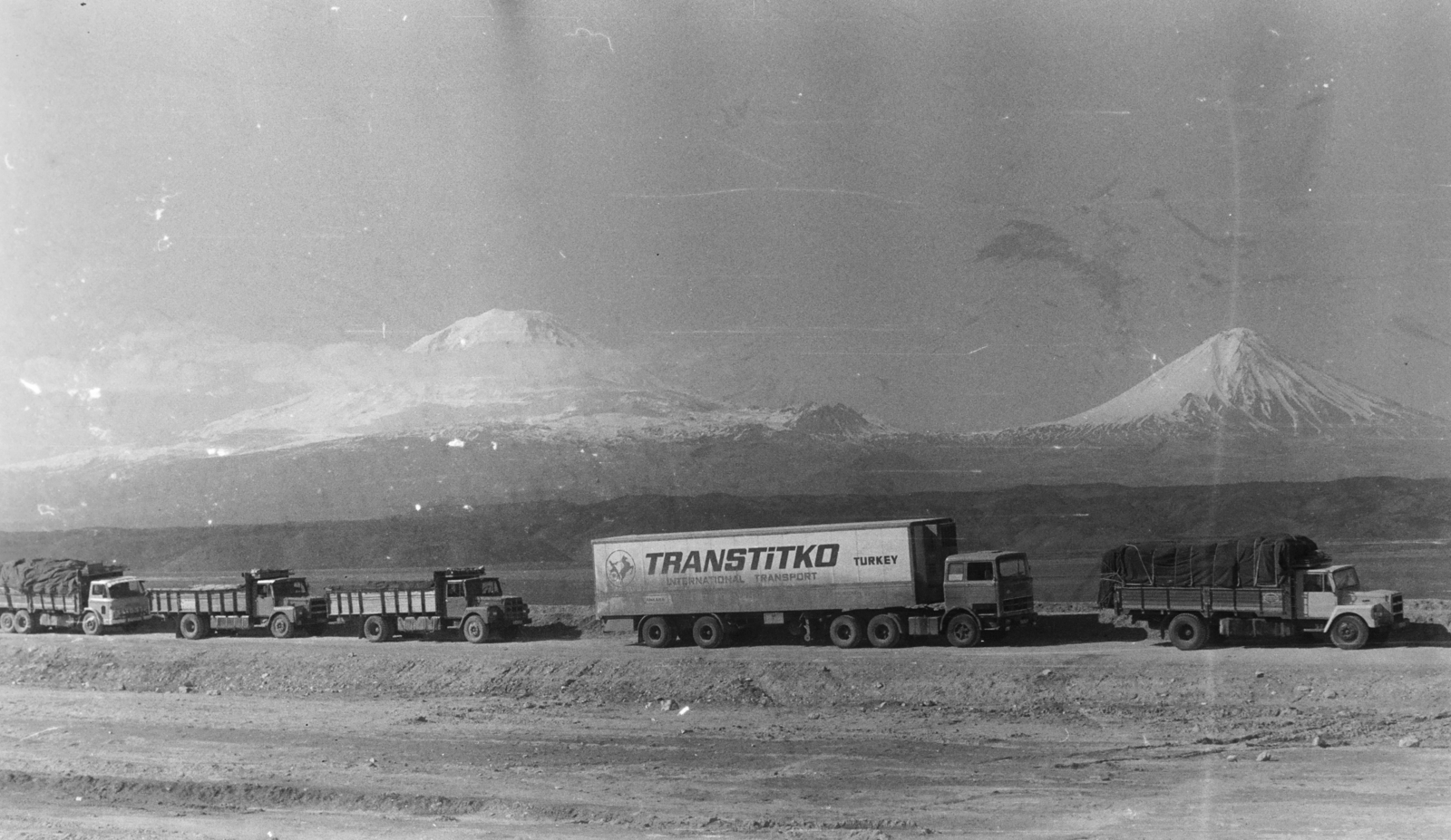 Turkey, Gürbulak, határátkelő Irán felé, háttérben az Ararát., 1981, Chuckyeager tumblr, Fortepan #176217