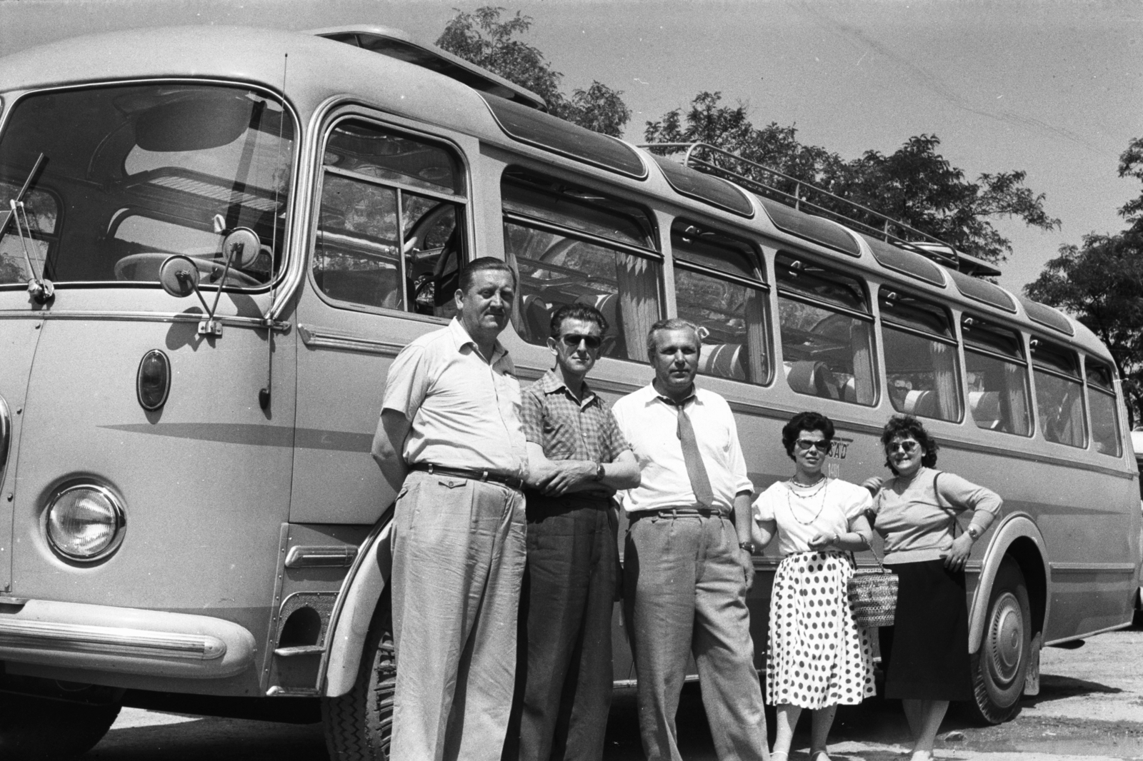 Szlovákia, Pozsony, 1960, Chuckyeager tumblr, Csehszlovákia, autóbusz, Skoda 706 RTO, Fortepan #176280