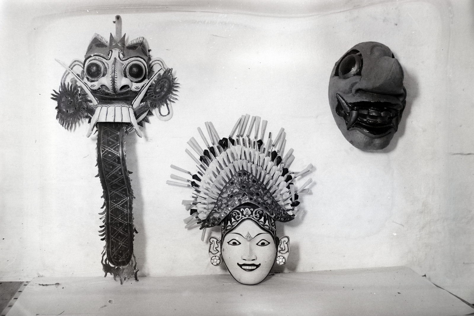 1938, Bojár Sándor, mask, Fortepan #177245
