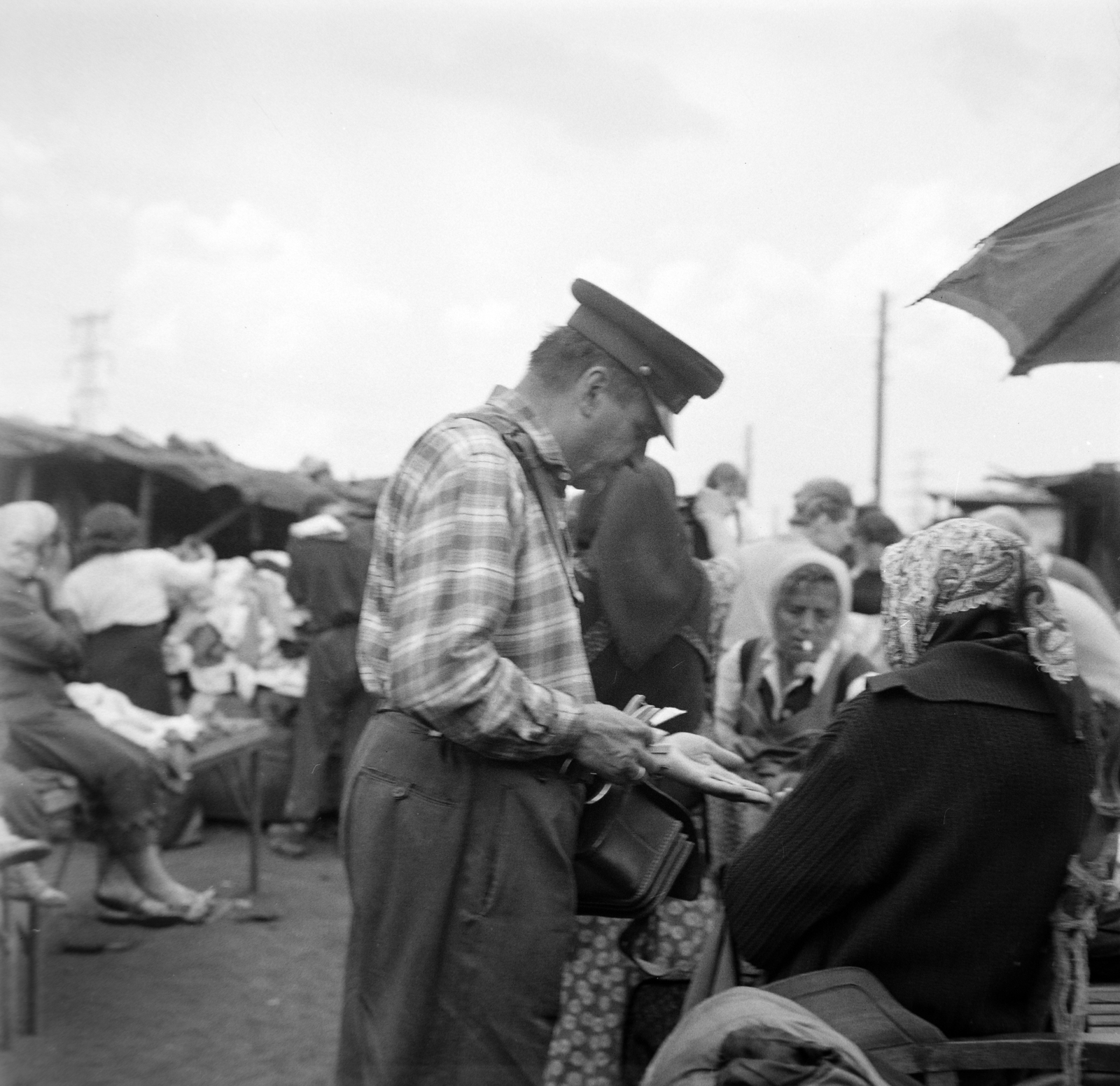 Hungary, Budapest IX., Ecseri úti használtcikk piac., 1962, Bojár Sándor, Budapest, Fortepan #177475