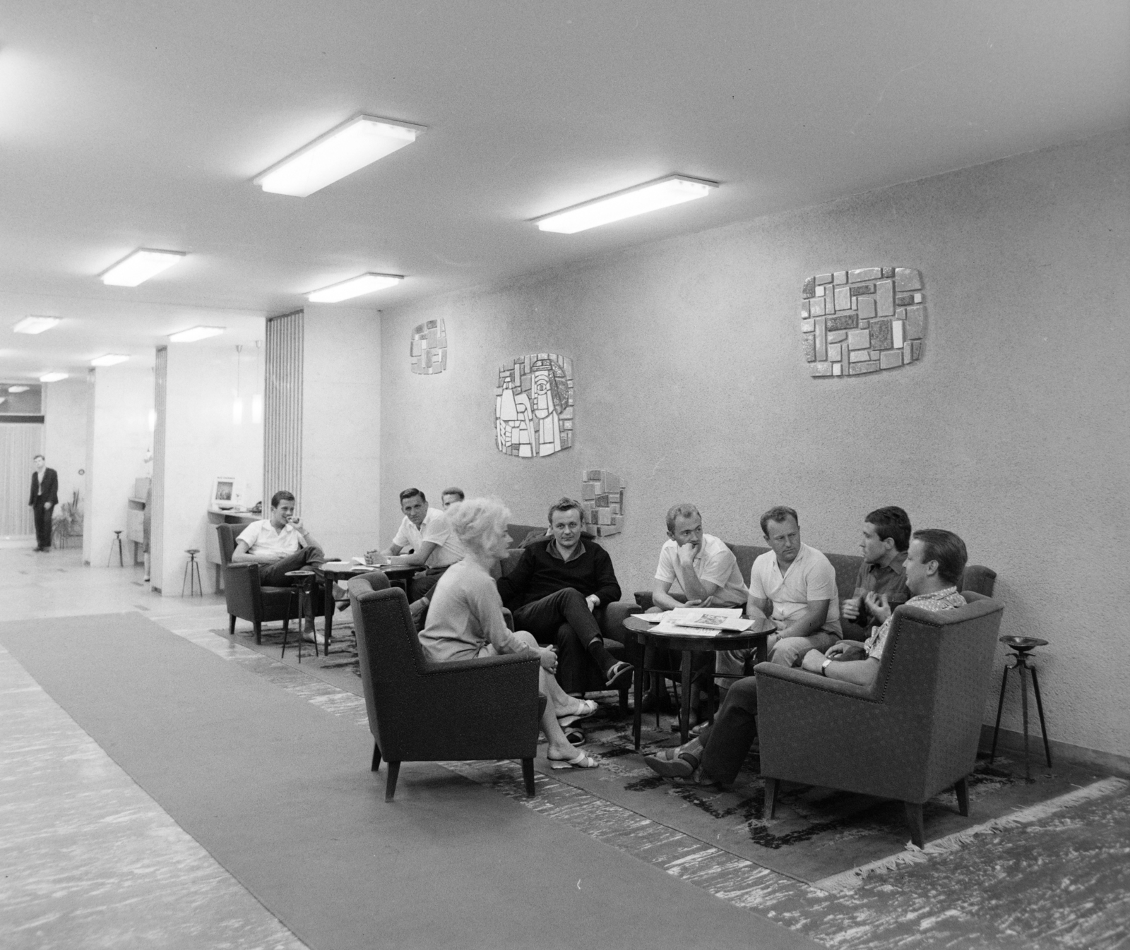 Hungary, Budapest II., Zivatar utca, az EXPRESS Ifjúsági és Diák Utazási Iroda szállodája, a Hotel Ifjúság., 1965, Bojár Sándor, Budapest, Fortepan #177625