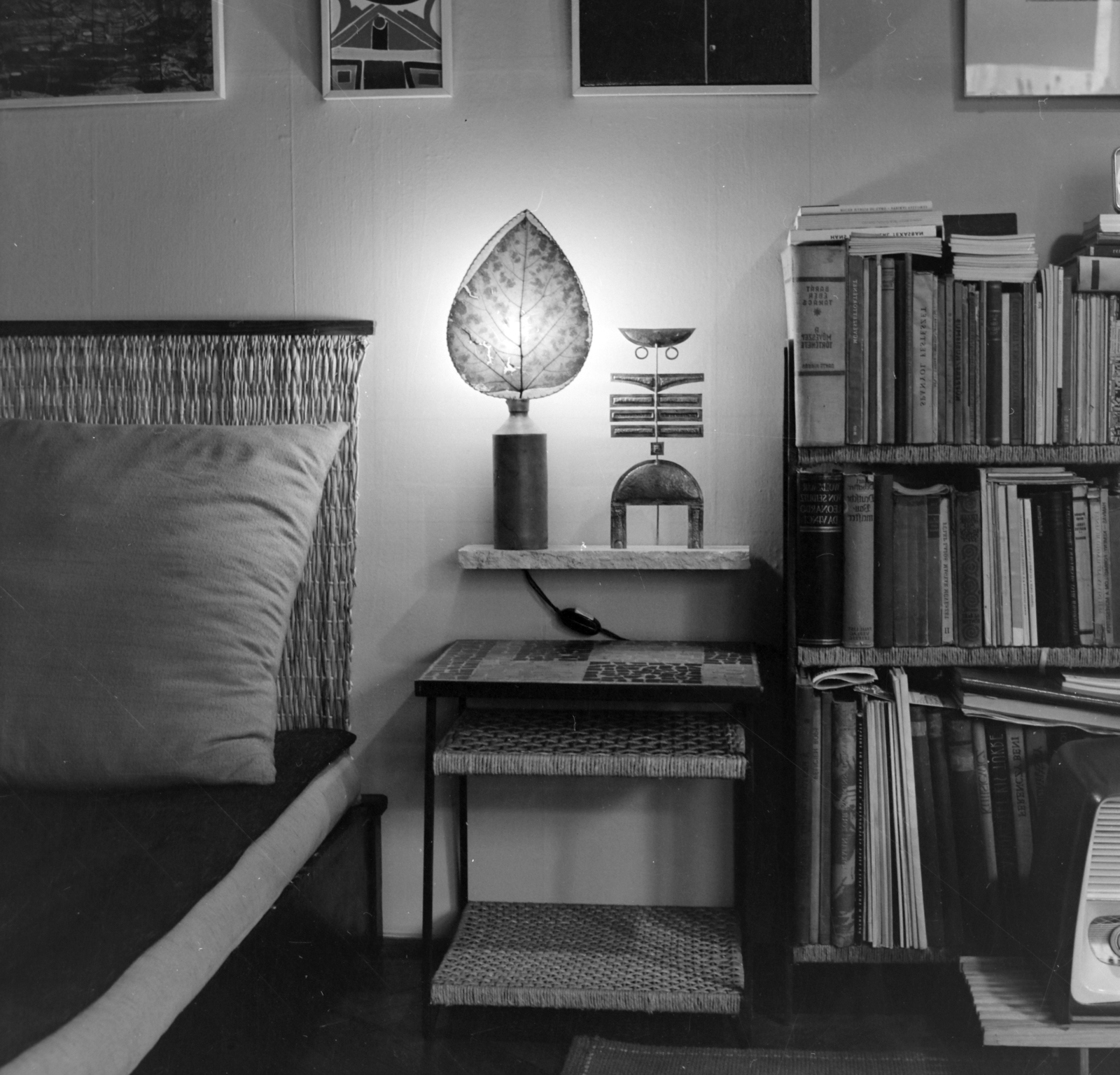 Magyarország, Budapest, Perhács László lakberendezése., 1965, Bojár Sándor, Fortepan #177893