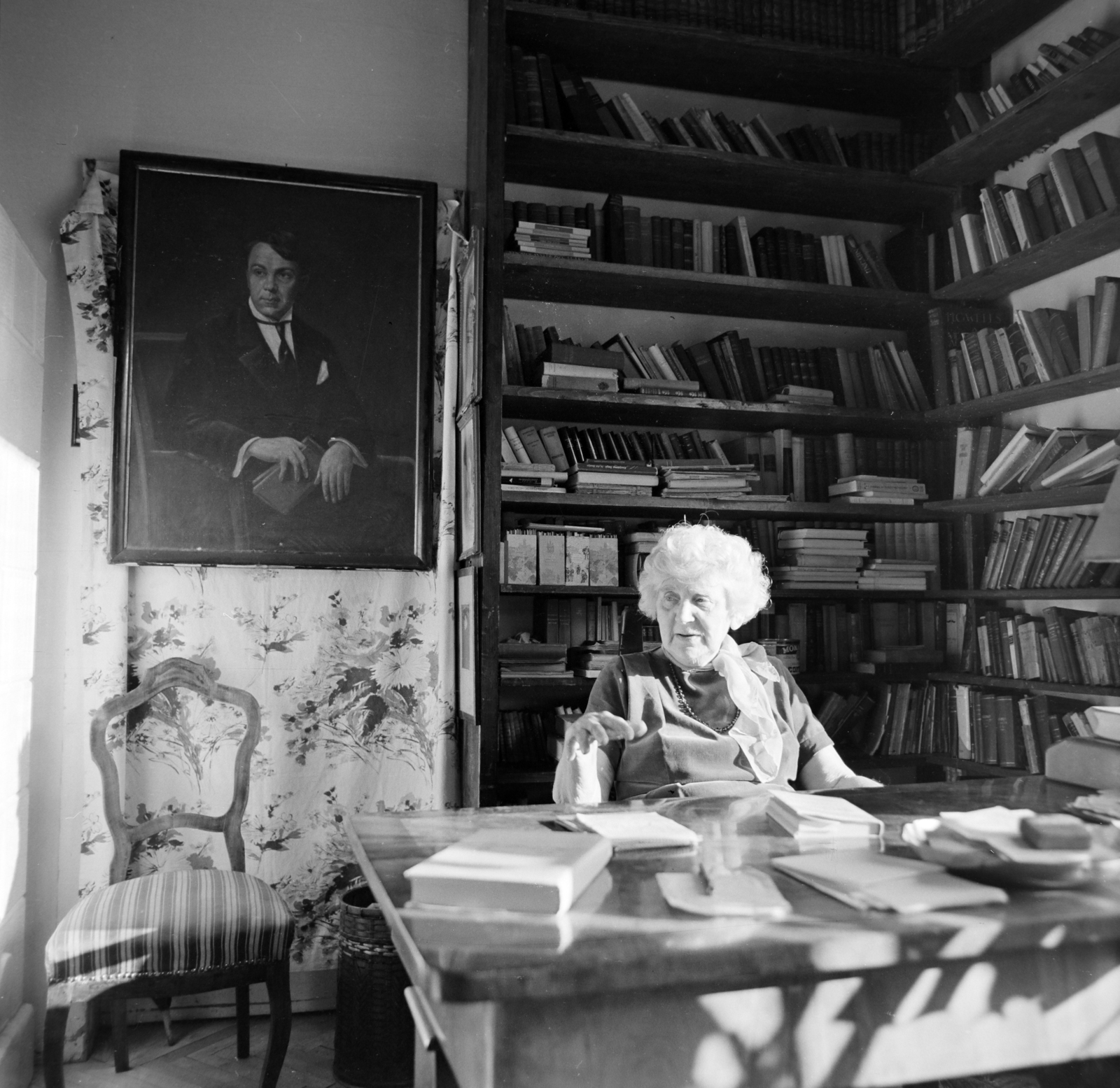 Hungary, Kosztolányi Dezsõné (Harmos Ilona)., 1965, Bojár Sándor, Fortepan #177938