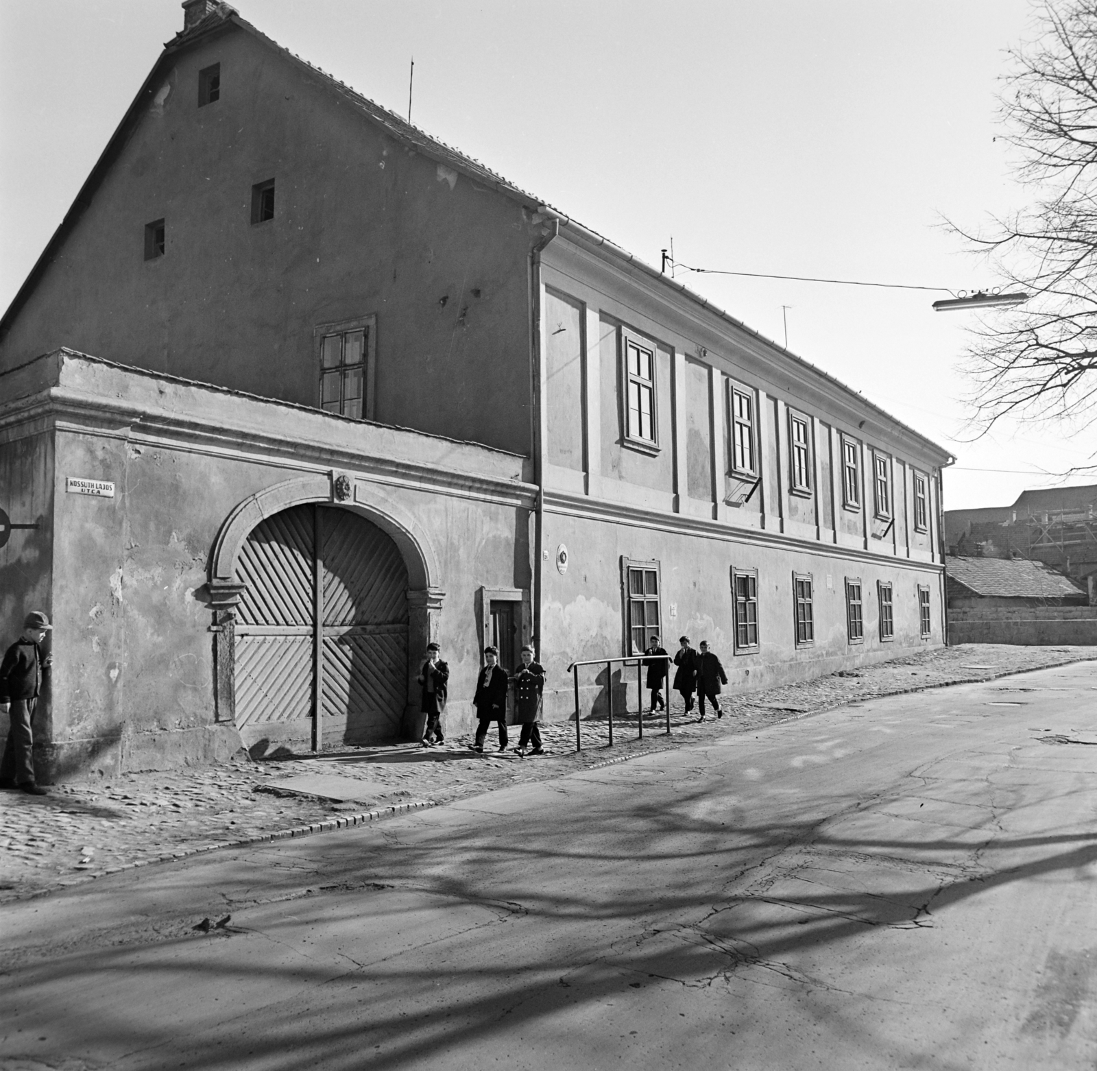 Hungary, Eger, Kossuth Lajos utca 26., Diák-turistaszálló., 1967, Bojár Sándor, Fortepan #177952