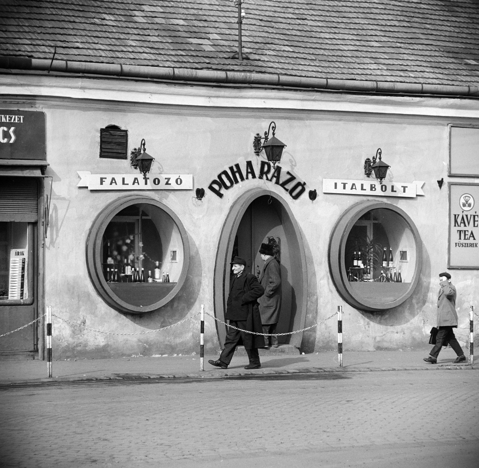 Hungary, Esztergom, Rákóczi tér., 1966, Bojár Sándor, Fortepan #177966