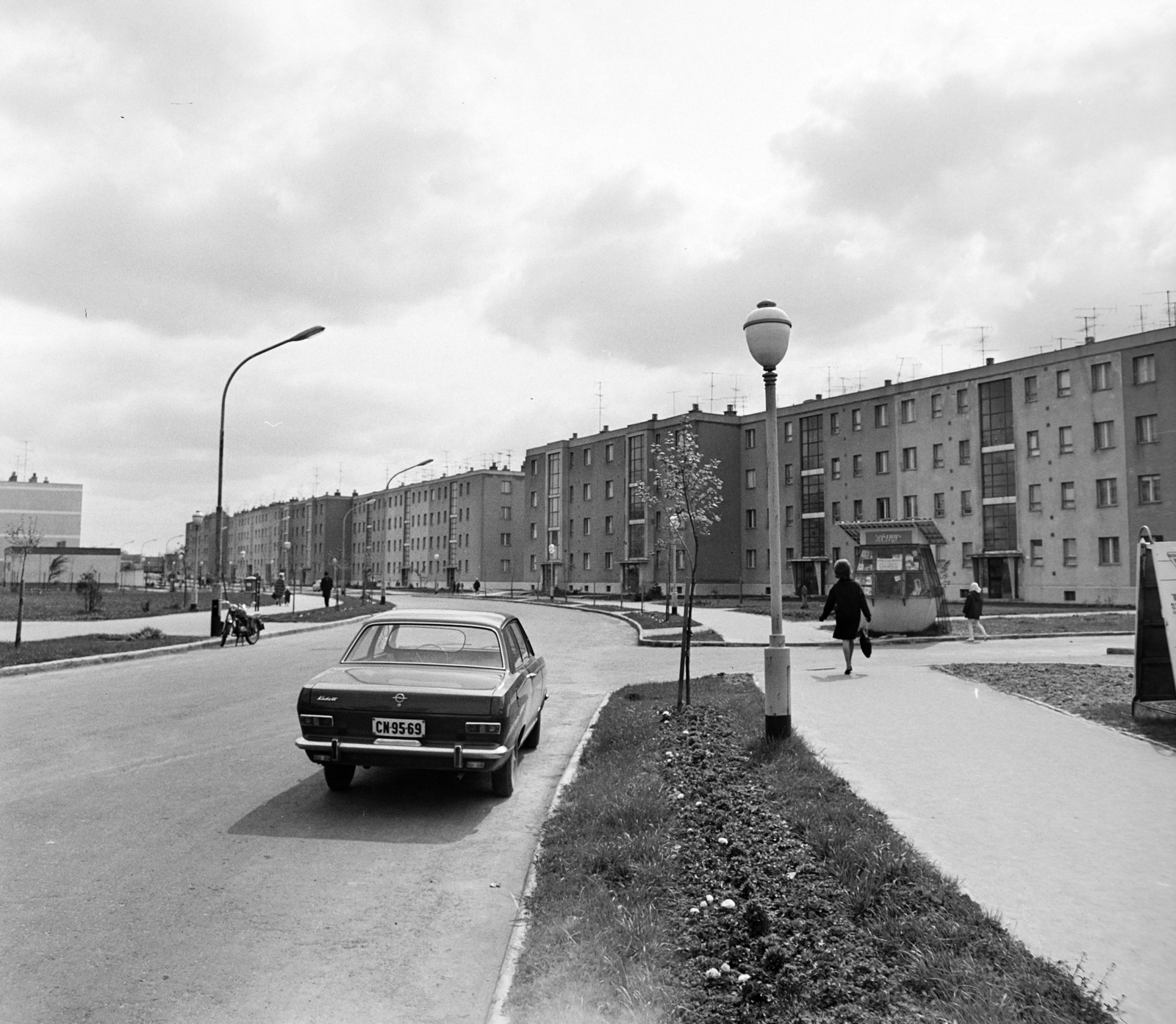 Magyarország, Nagykanizsa, Platán sor (I. Bolgár Hadsereg utca)., 1969, Bojár Sándor, Fortepan #178099