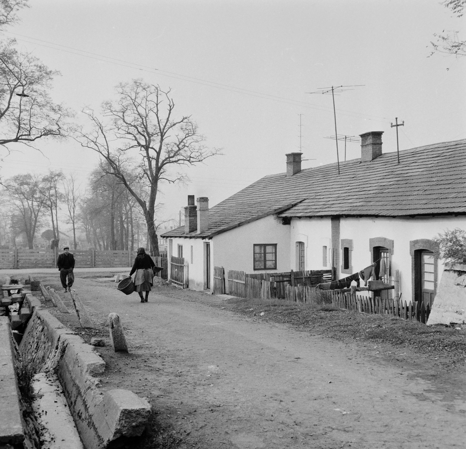 Hungary, Tata-Tóváros, 1964, Bojár Sándor, Fortepan #178148