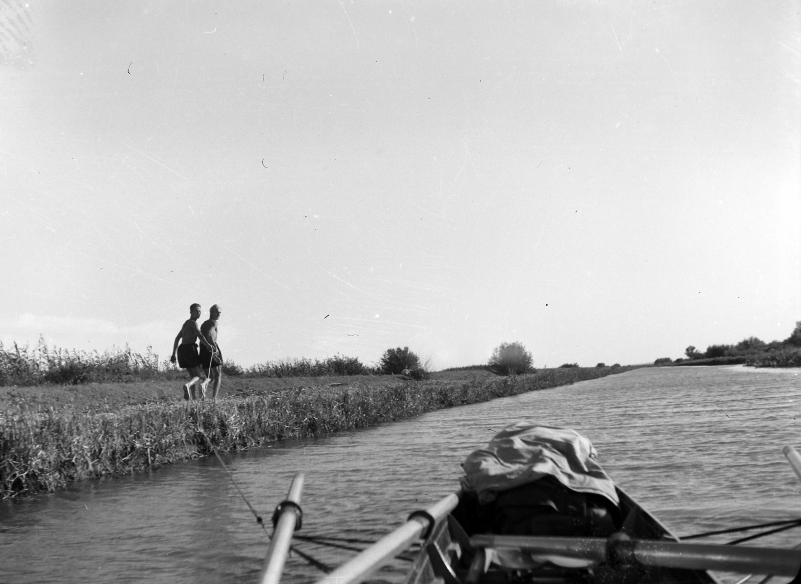 1939, Kotnyek Antal, boat, paddle, Fortepan #17835