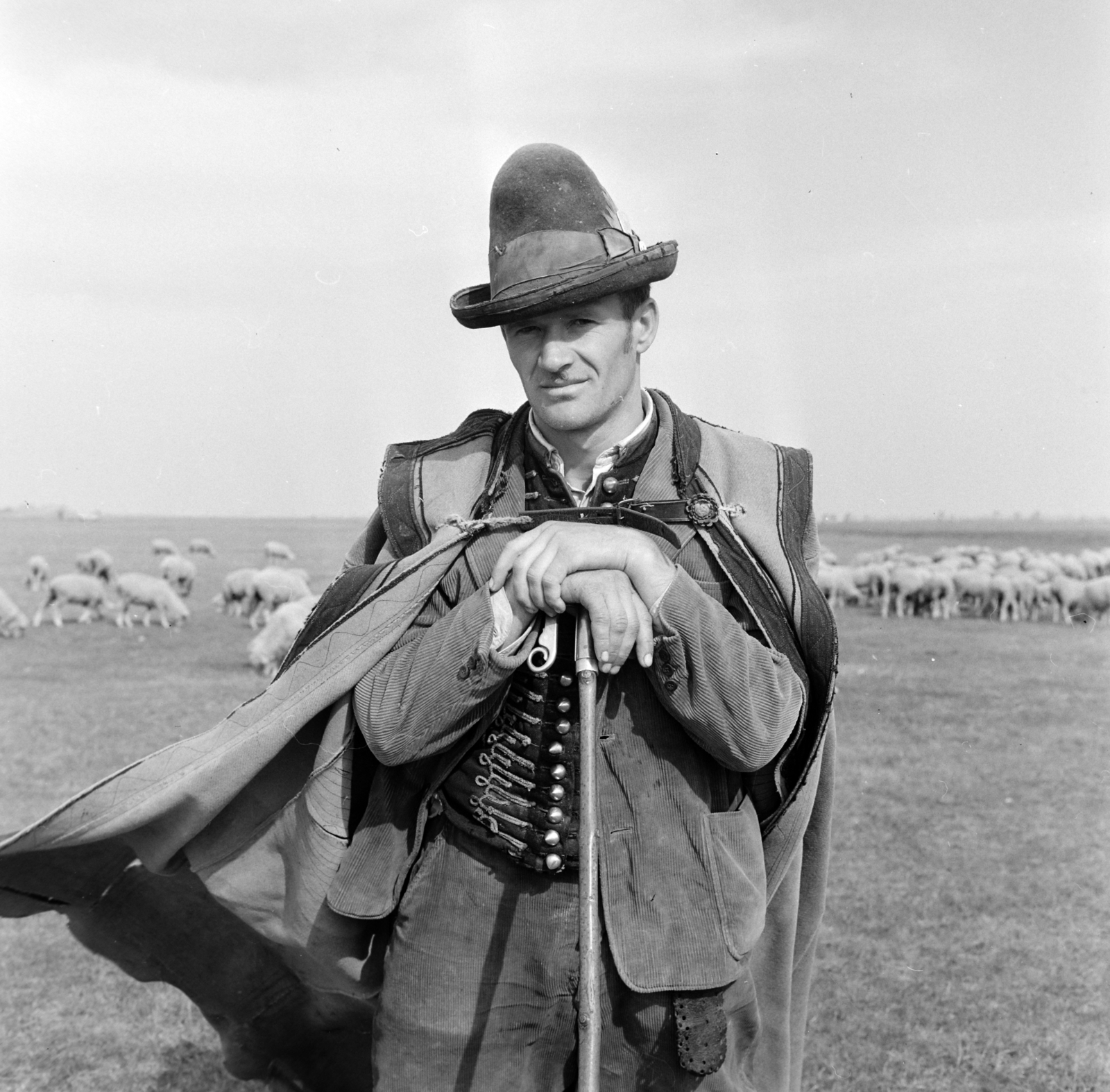 Hungary, Hortobágy, 1965, Bojár Sándor, Fortepan #178458