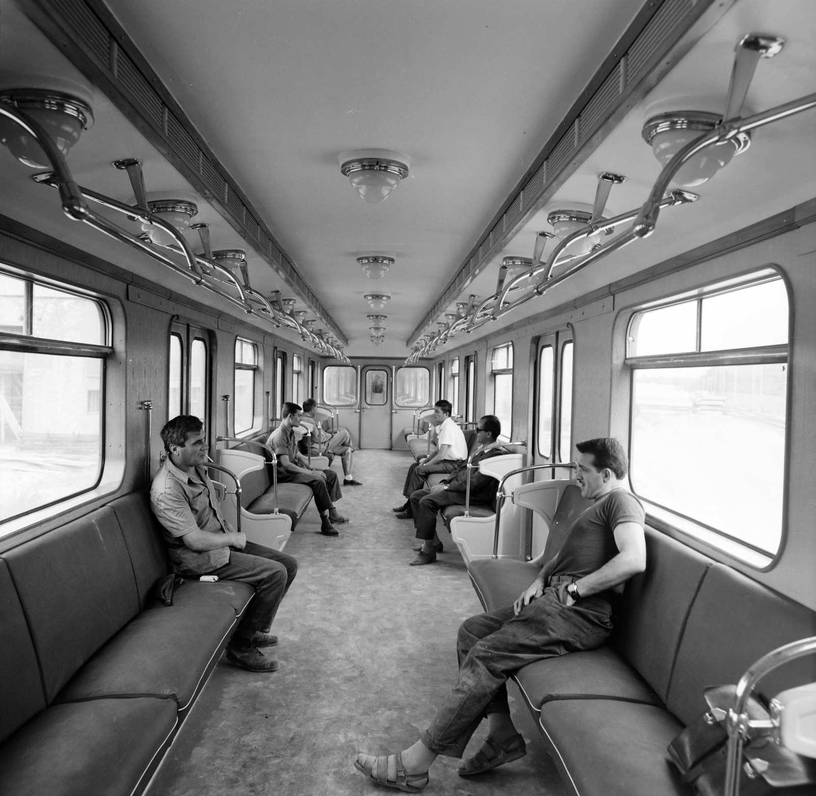 Hungary, Budapest X., Fehér út, Metró Járműtelep., 1968, Bojár Sándor, Budapest, Fortepan #178515