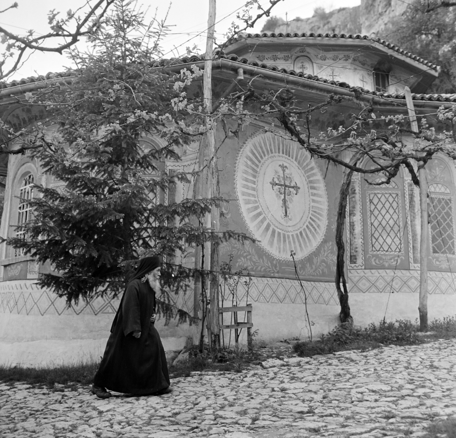 Bulgaria, Veliko Tarnovo, Preobrazsenski kolostor., 1965, Bojár Sándor, Fortepan #178572