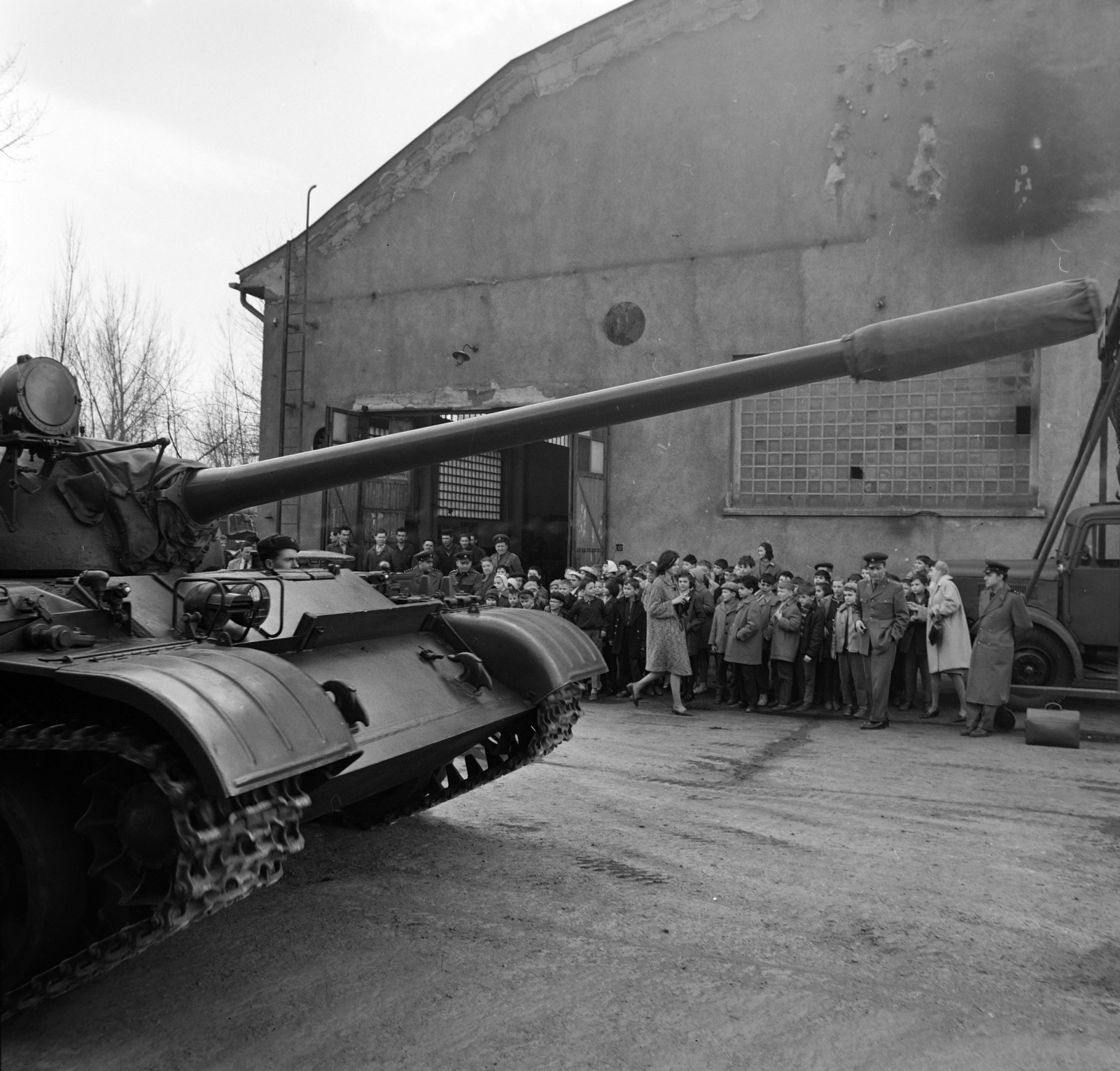 1965, Bojár Sándor, tank, Fortepan #178793