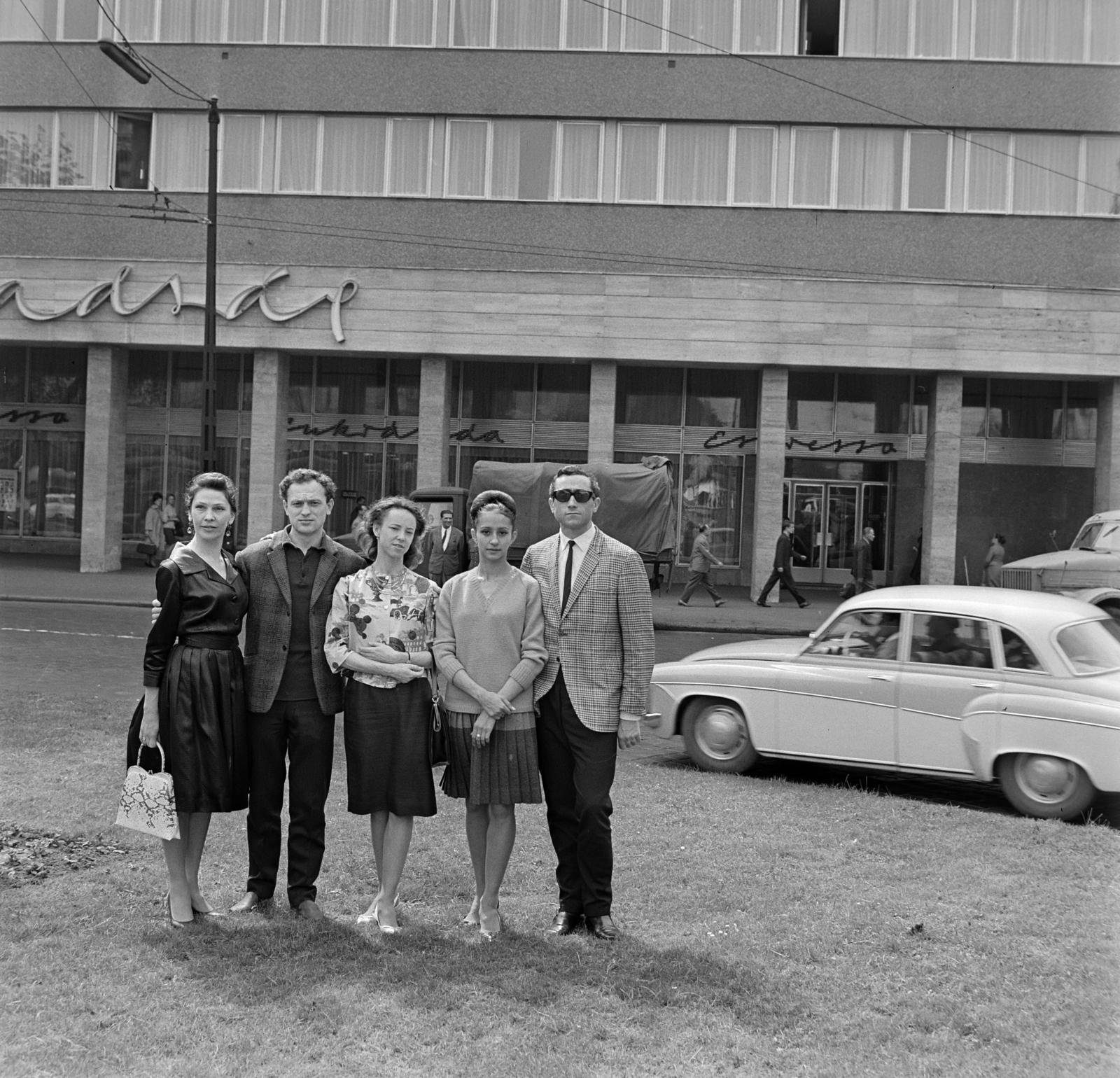 Hungary, Budapest VII., Rákóczi út 88-92., Szabadság Szálloda., 1966, Bojár Sándor, hotel, Budapest, Fortepan #178933