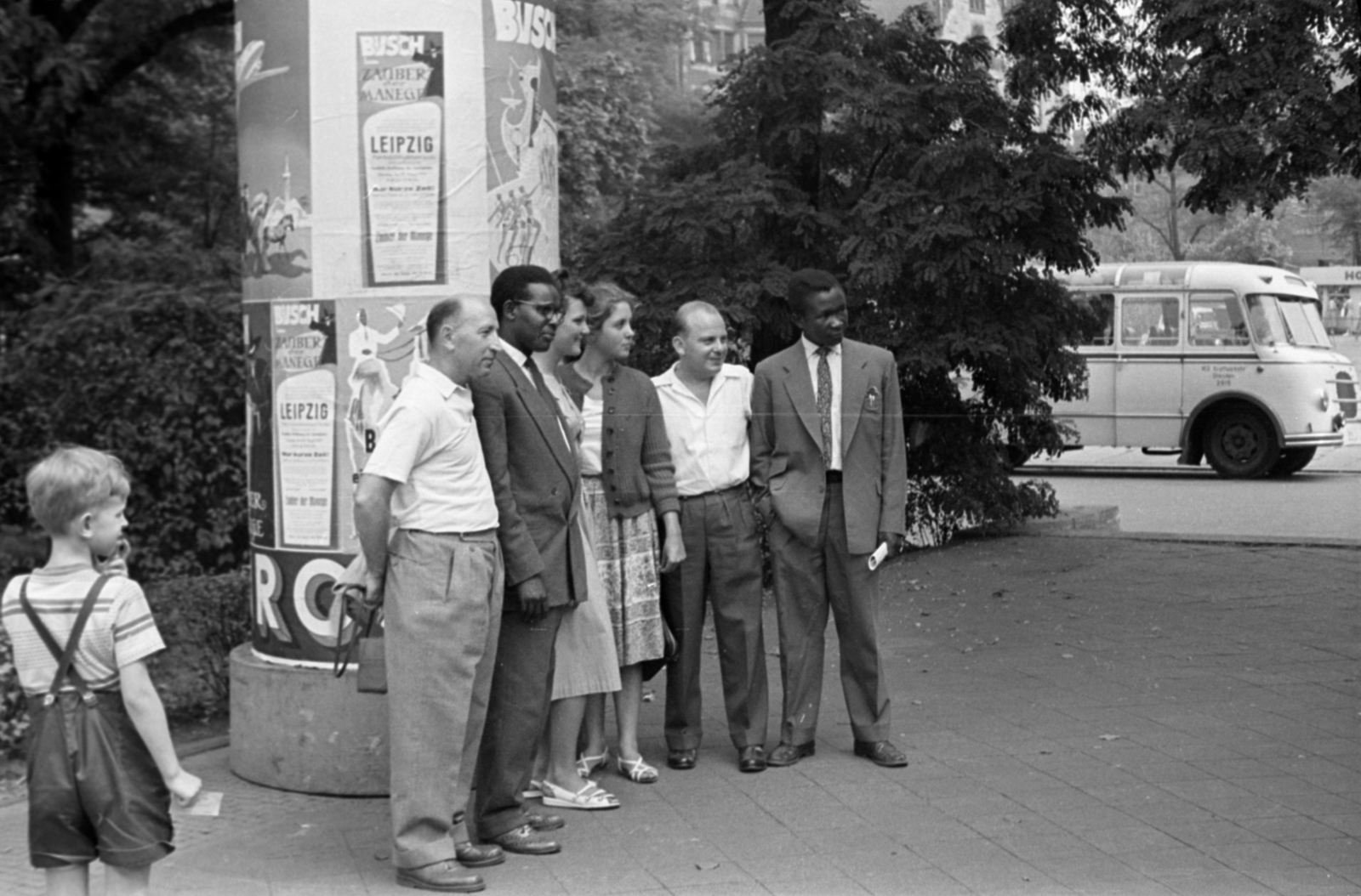 Germany, Leipzig, 1960, Bojár Sándor, GDR, Fortepan #179142