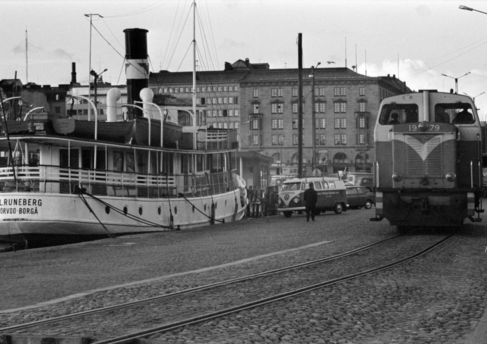 Finland, Helsinki, kikötő., 1967, Bojár Sándor, Fortepan #179460