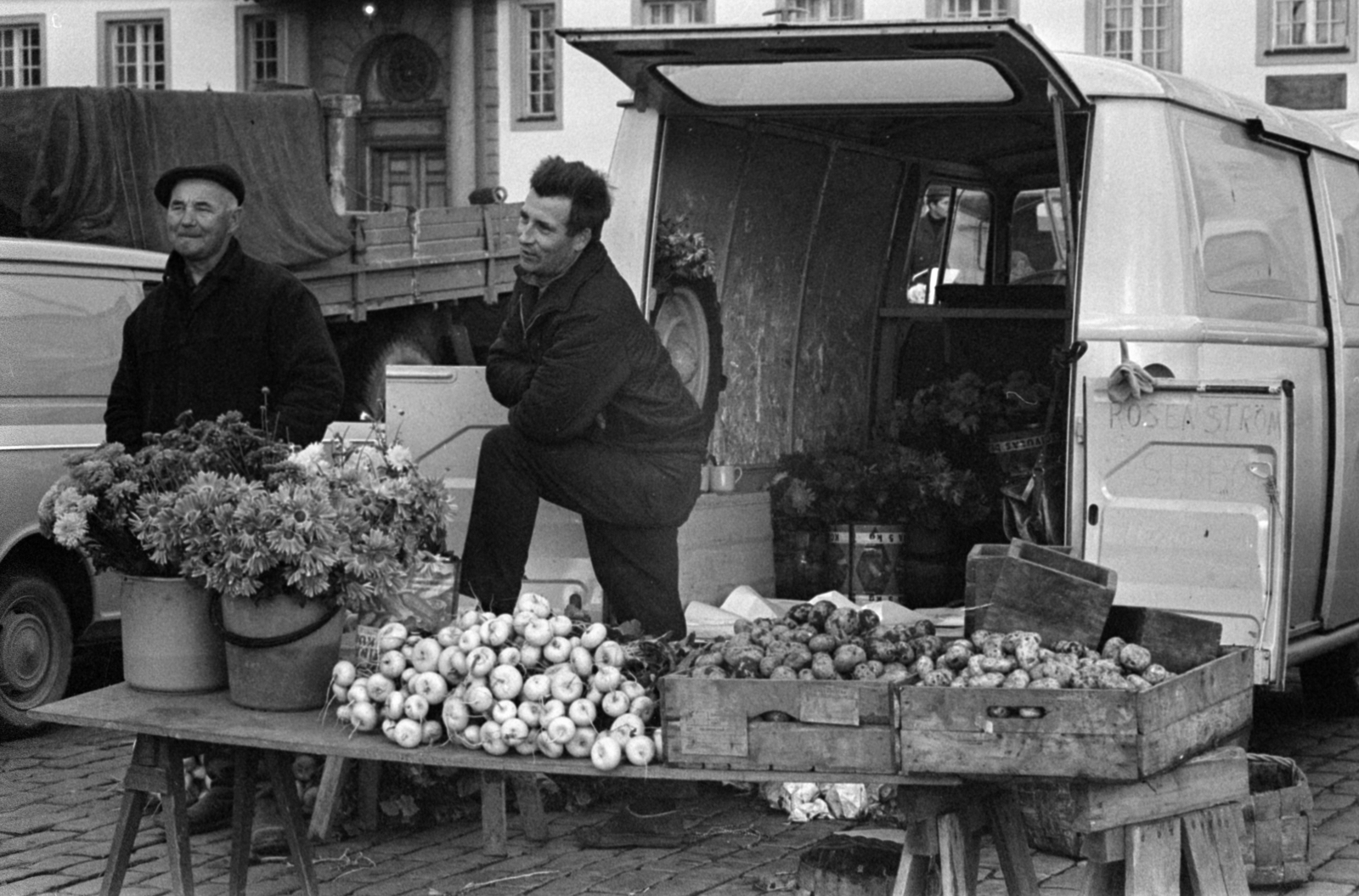 Finnország, Helsinki, a kikötői piactér (Kauppatori)., 1967, Bojár Sándor, Fortepan #179472