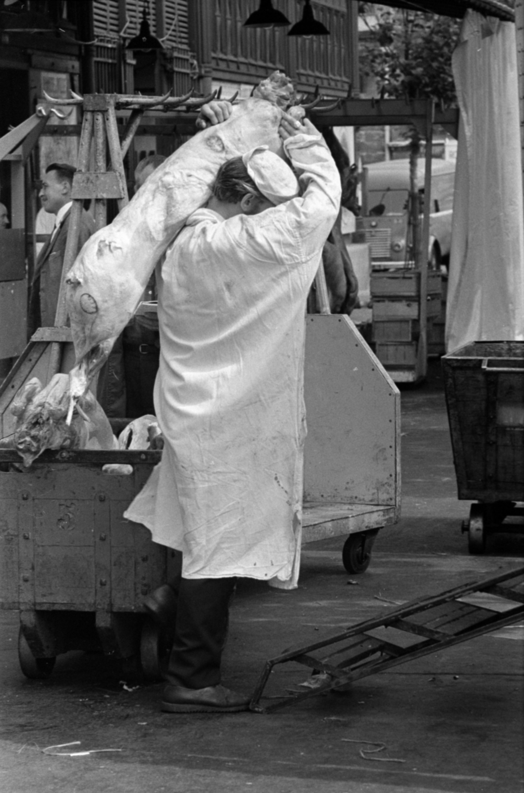 France, Paris, Les Halles, Párizs nagybani piaca., 1967, Bojár Sándor, Fortepan #179500