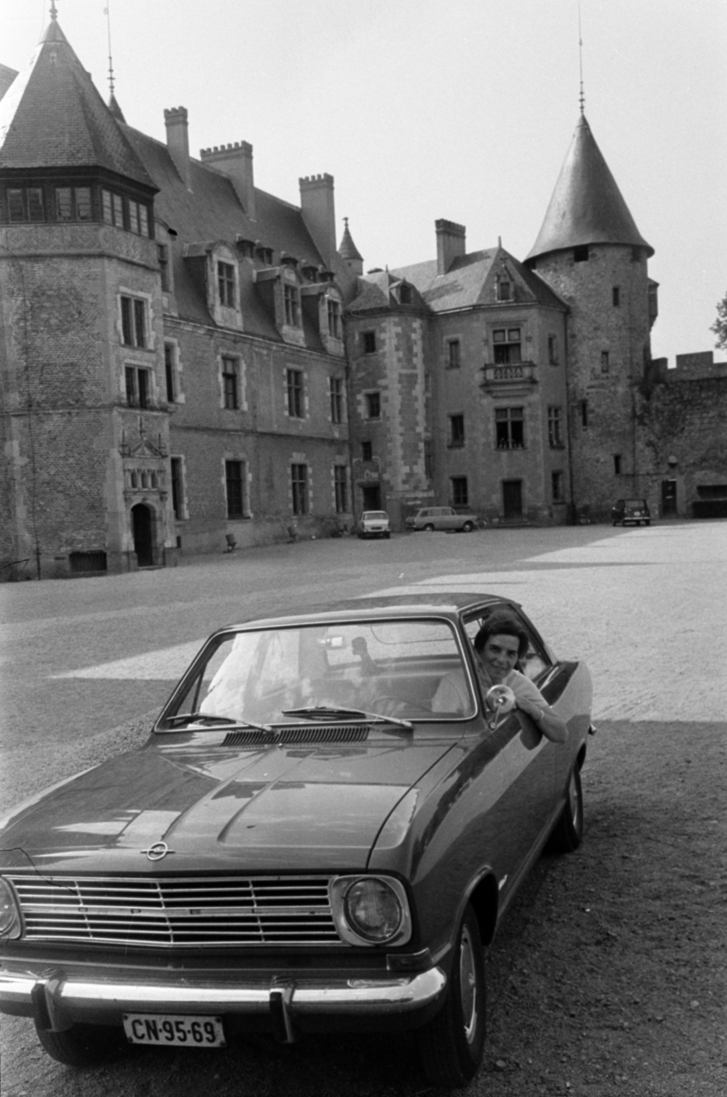 France, Lapalisse, Château de La Palice., 1967, Bojár Sándor, Fortepan #179502