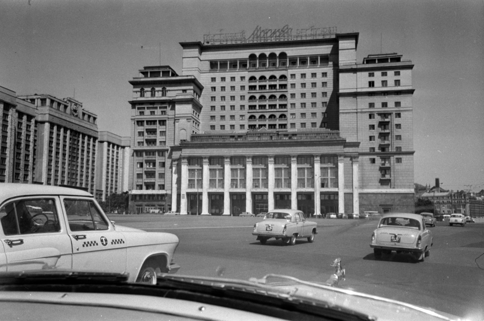 Oroszország, Moszkva, Manézs tér, Moszkva Szálló., 1967, Bojár Sándor, Fortepan #179776