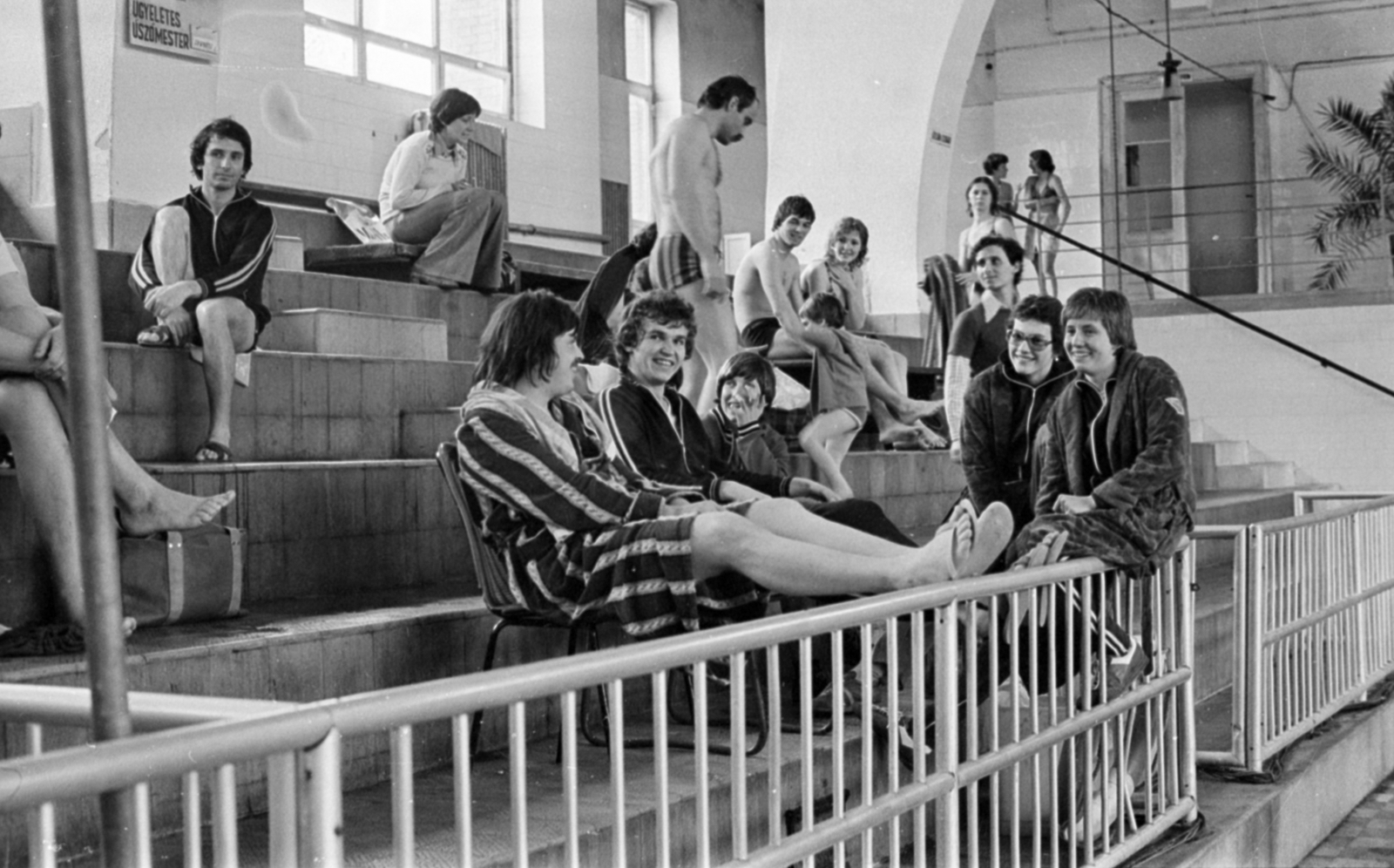 Hungary, Margit Islands, Budapest, Hajós Alfréd Nemzeti Sportuszoda., 1971, Bojár Sándor, Fortepan #179915