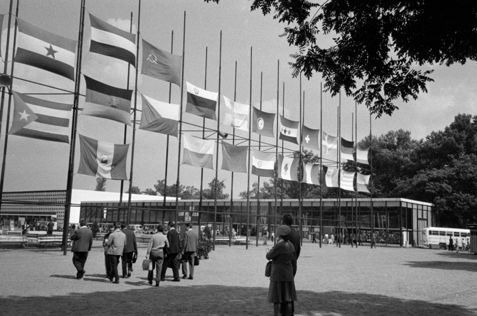 Magyarország, Városliget,Budapesti Nemzetközi Vásár, Budapest XIV., 1966, Bojár Sándor, nemzetközi vásár, Budapest, Fortepan #180268