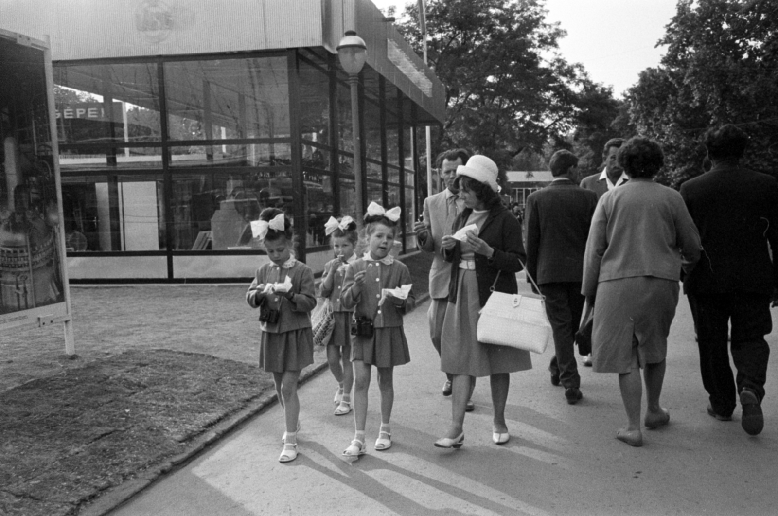 Magyarország, Városliget,Budapesti Nemzetközi Vásár, Budapest XIV., 1966, Bojár Sándor, nemzetközi vásár, Budapest, Fortepan #180274