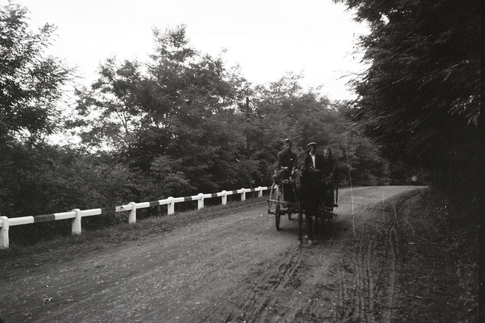 1939, Kotnyek Antal, Horse-drawn carriage, boat, Fortepan #18242