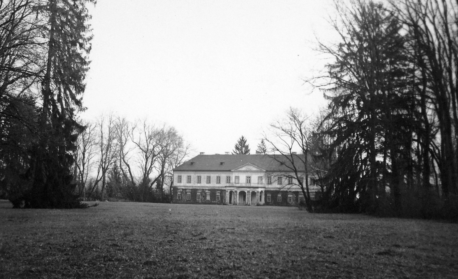 Slovakia, Horné Semerovce, Wilczek-kastély., 1936, Saly Noémi, Czechoslovakia, castle, mansion, Fortepan #18291