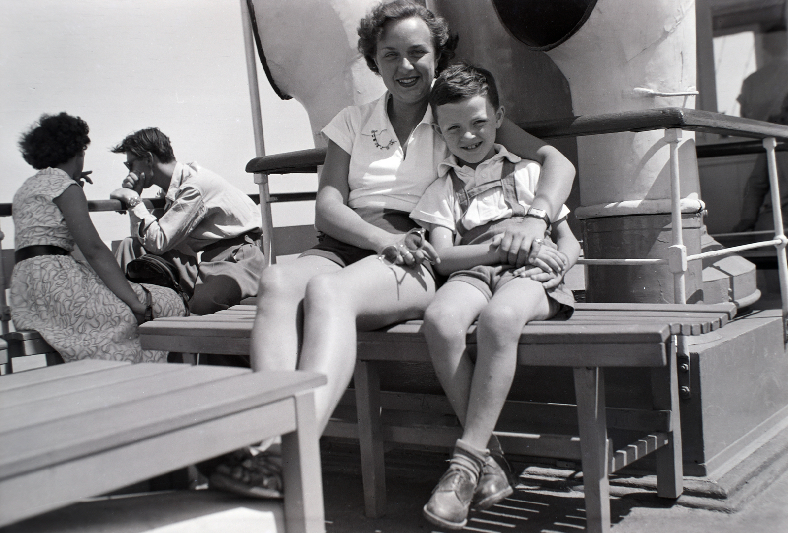 1958, Divéky István, mother, kid, Fortepan #183850