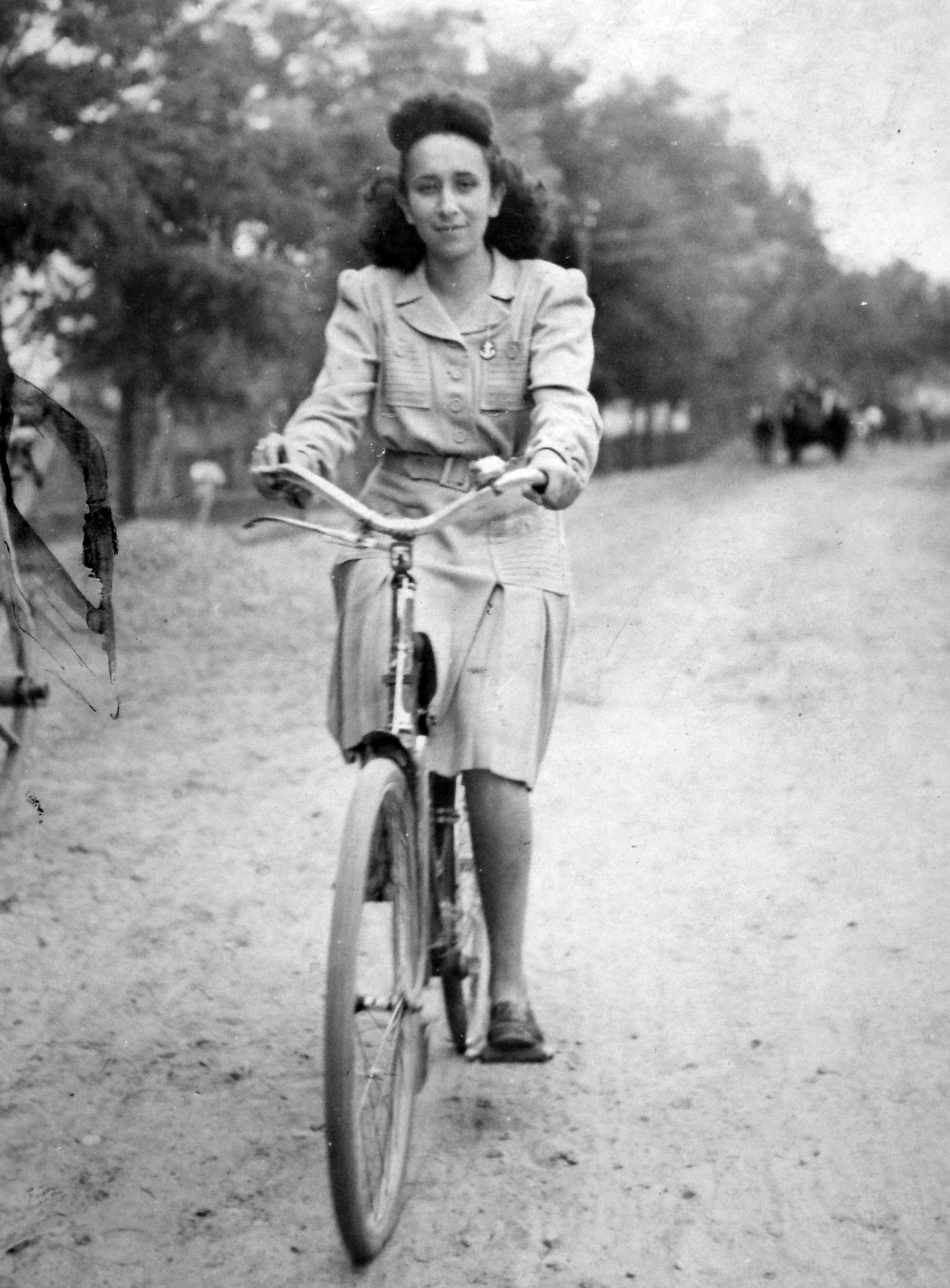 1940, Jankovszky György, bicycle, Fortepan #18398