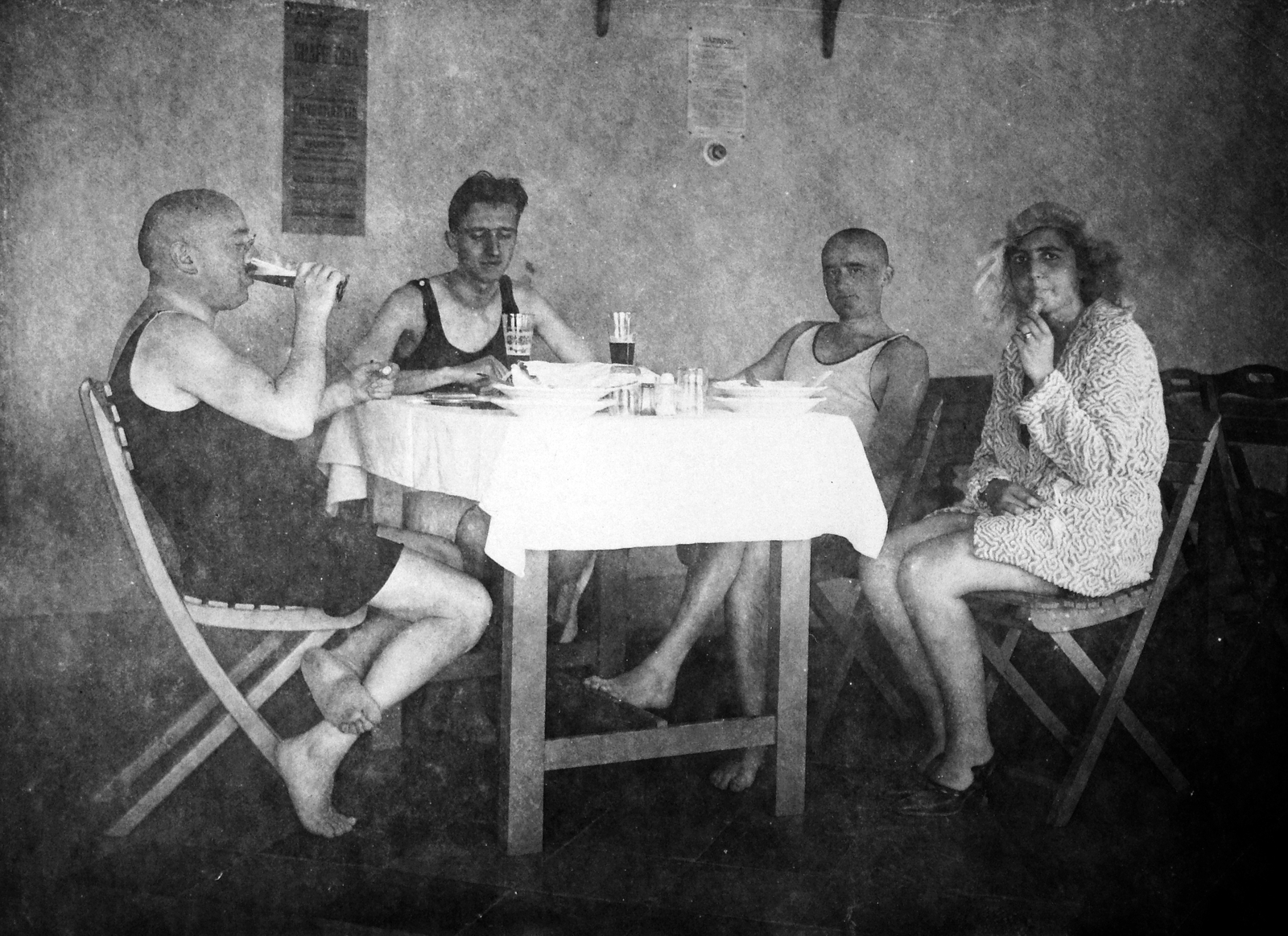 1936, Jankovszky György, barefoot, Fortepan #18399