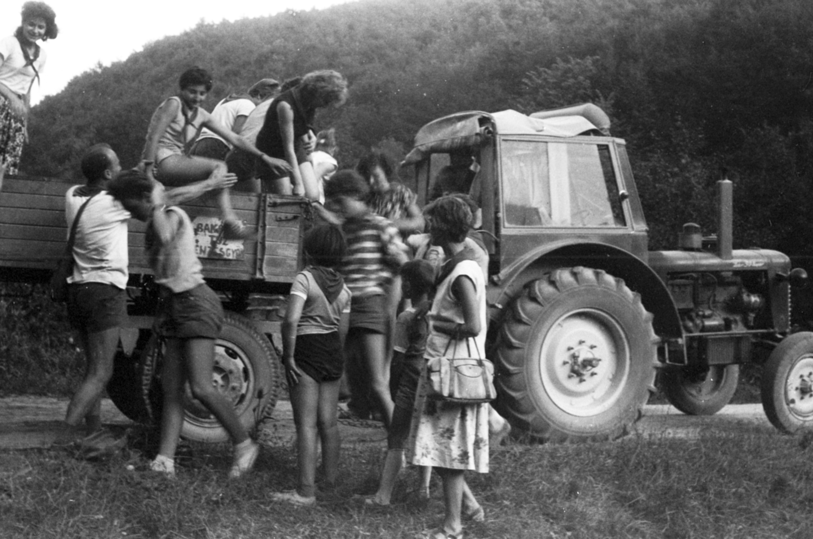 1963, Dömölky Etelka, Zetor-brand, Fortepan #184007