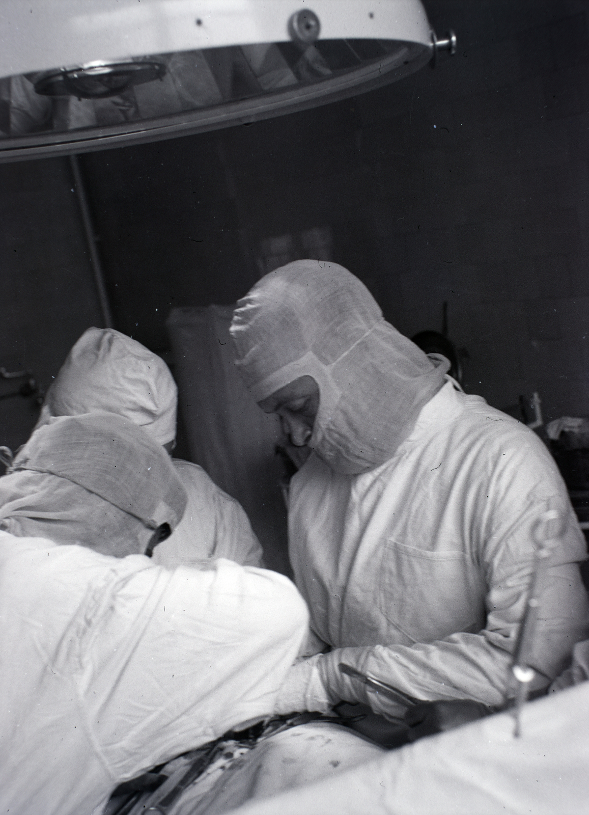 1936, Ferencz Zoltán Zénó, operating room, Fortepan #184031